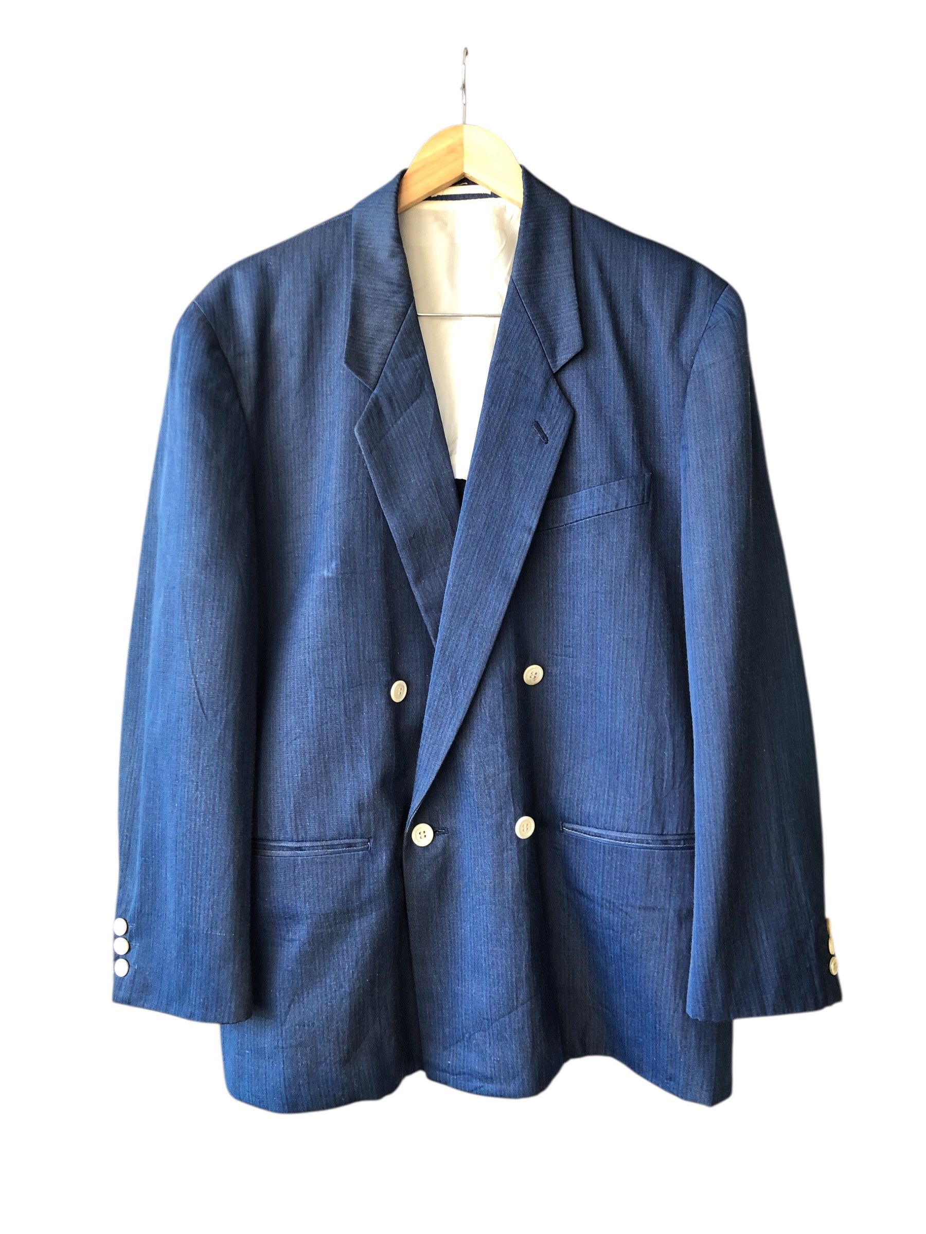 Amekaji❗️Comme des Garcons Homme Plus Faded Denim Blazer