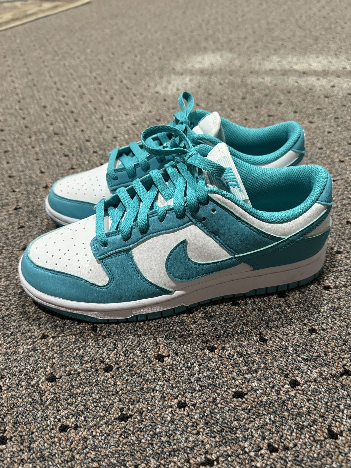 Nike Nike Dunk Low Turquoise Blue Women’s Size 7 Size US 7.5 / IT 37.5 - 1 Thumbnail