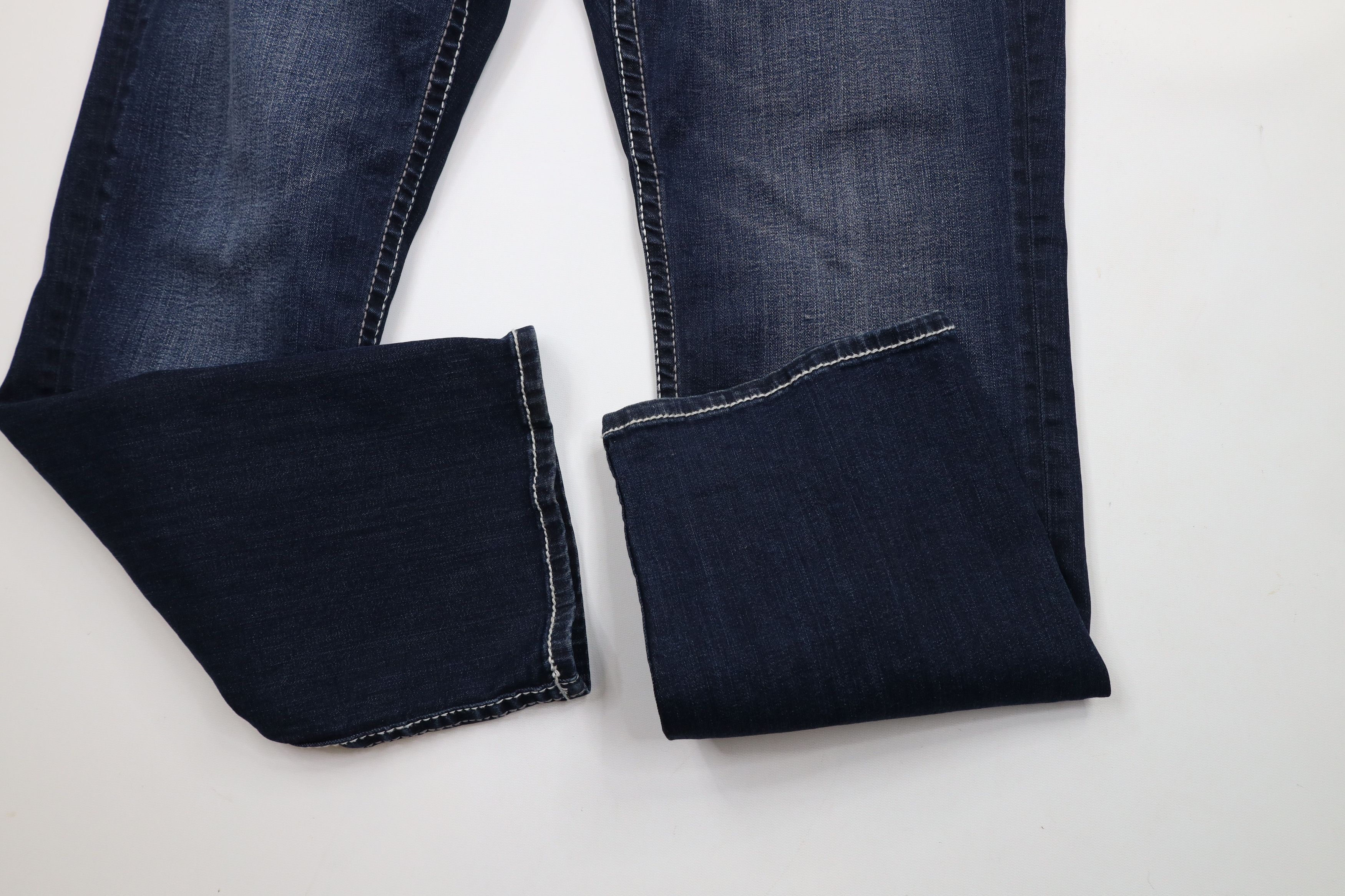 BKE × Vintage Buckle BKE Tyler Stretch Straight Leg Denim Jeans Blue Size US 38 / EU 54 - 5 Thumbnail