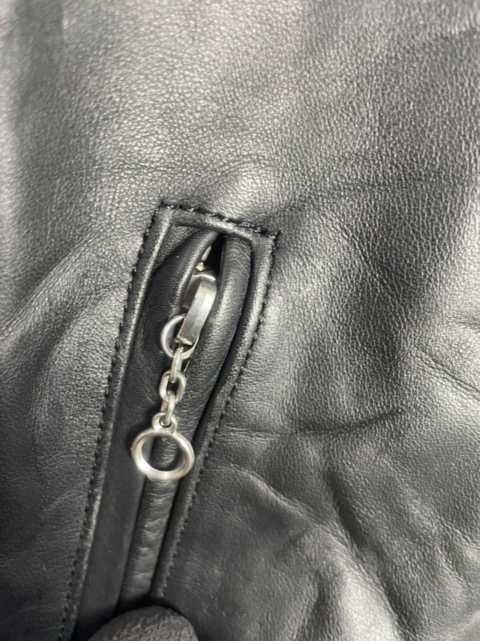 Japanese Brand × Vintage Vintage Nankai Leather Jacket Motorsport Size US XL / EU 56 / 4 - 5 Thumbnail