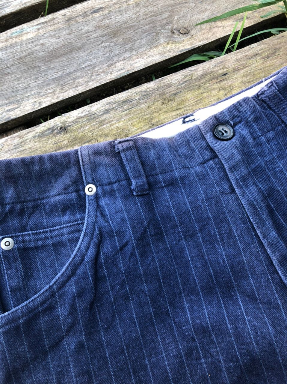 Engineered Garments Vintage Engineered Garment Nepenthes Hickory Carpenter Pant Size US 30 / EU 46 - 7 Thumbnail