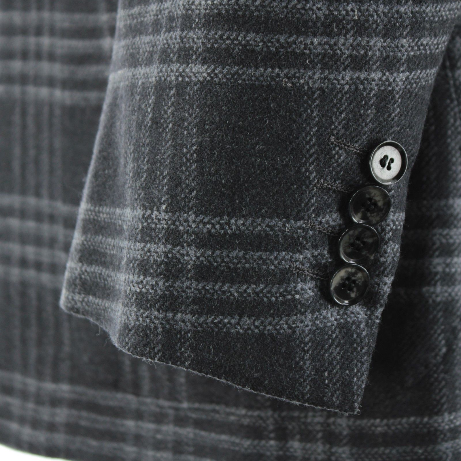 SARTORIO Sartorio Sport Coat Size 46 Regular US in Gray Size 46R - 3 Thumbnail