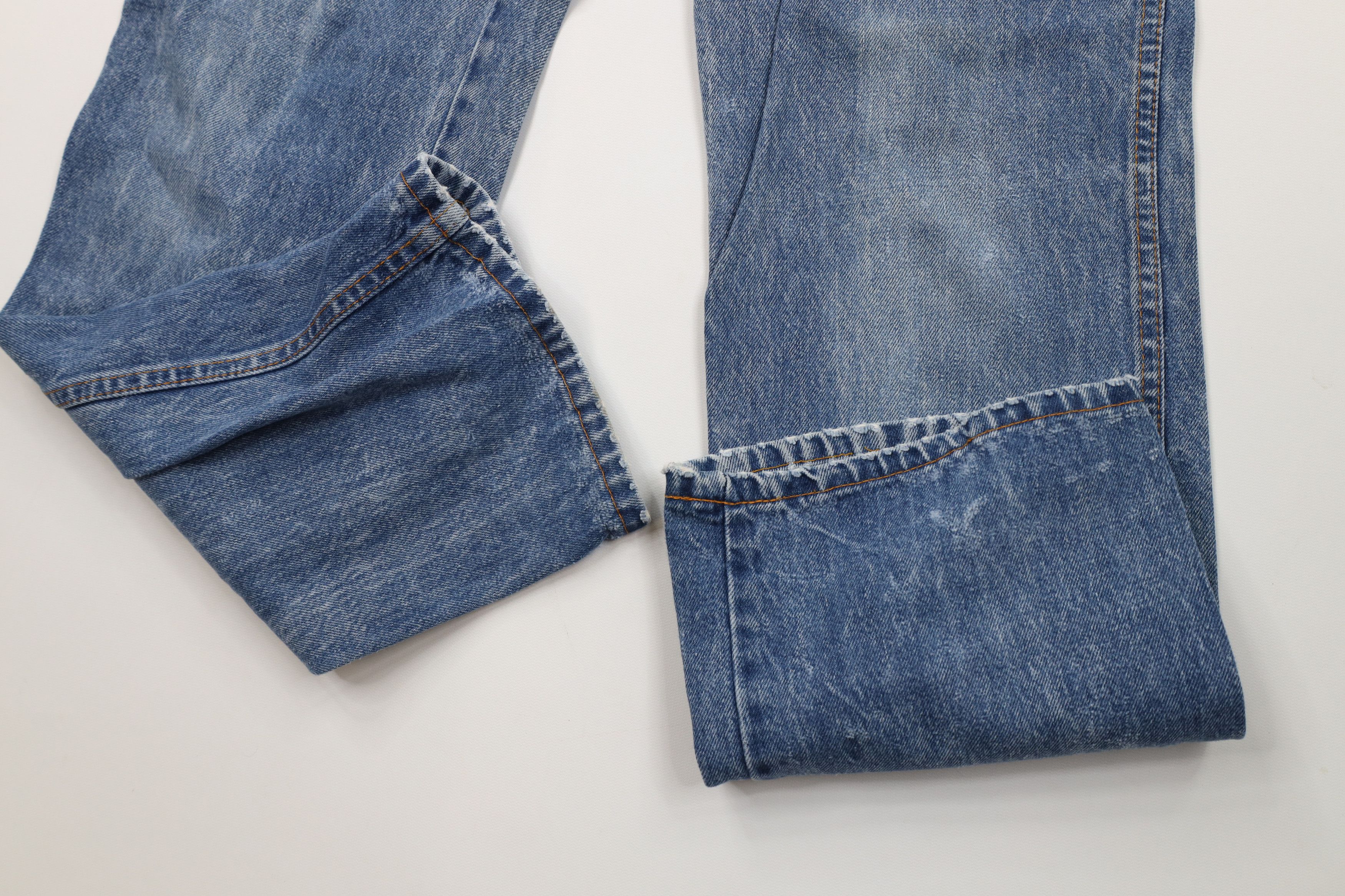Vintage Vintage 80s 90s Streetwear Wide Leg Denim Jeans Blue USA Size 36" / US 14 / IT 50 - 5 Thumbnail