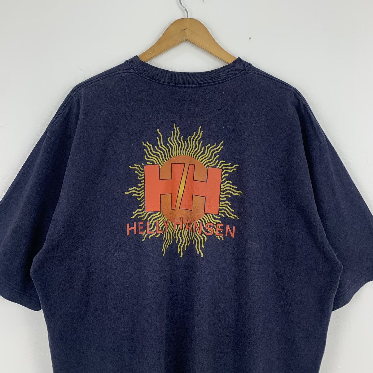 Helly Hansen × Vintage Vintage 90’s Helly Hansen Backhit T-Shirt Size US XL / EU 56 / 4 - 2 Thumbnail