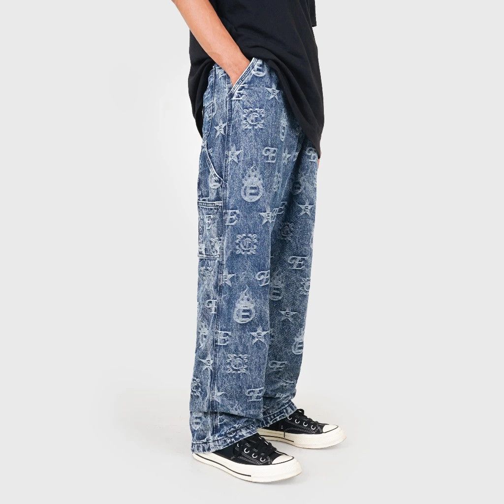 Designer × Jean Epidemic Long Pants Fursten Denim Blue Size US 34 / EU 50 - 5 Thumbnail