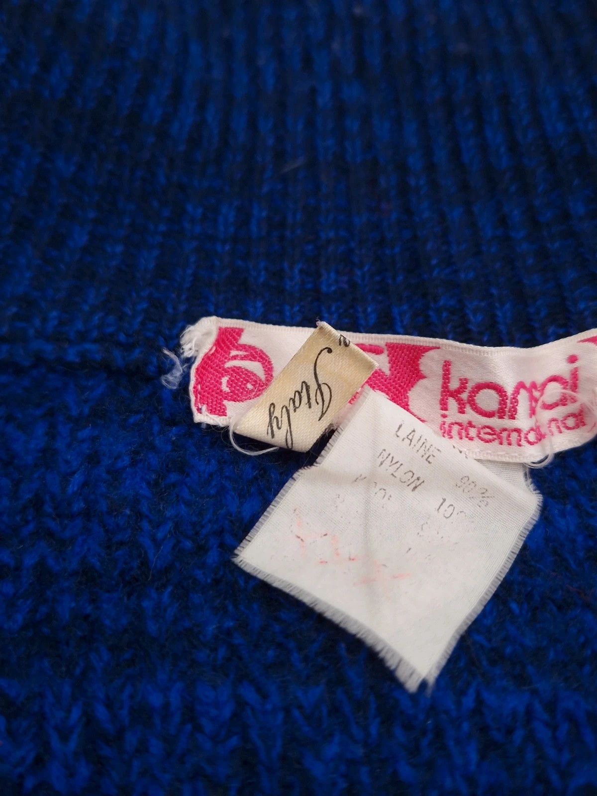 Kansai Yamamoto Kansai Yamamoto Rare Vintage Mohair Abstract Patch Knit Size US M / EU 48-50 / 2 - 6 Thumbnail