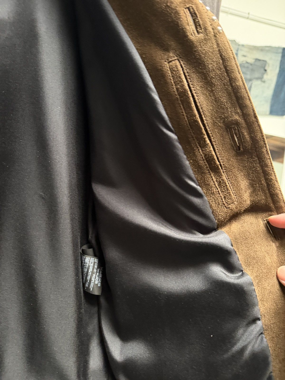 Saint Laurent Paris Saint Laurent Paris SS16 Suede Studded Western Jacket Size US M / EU 48-50 / 2 - 7 Thumbnail