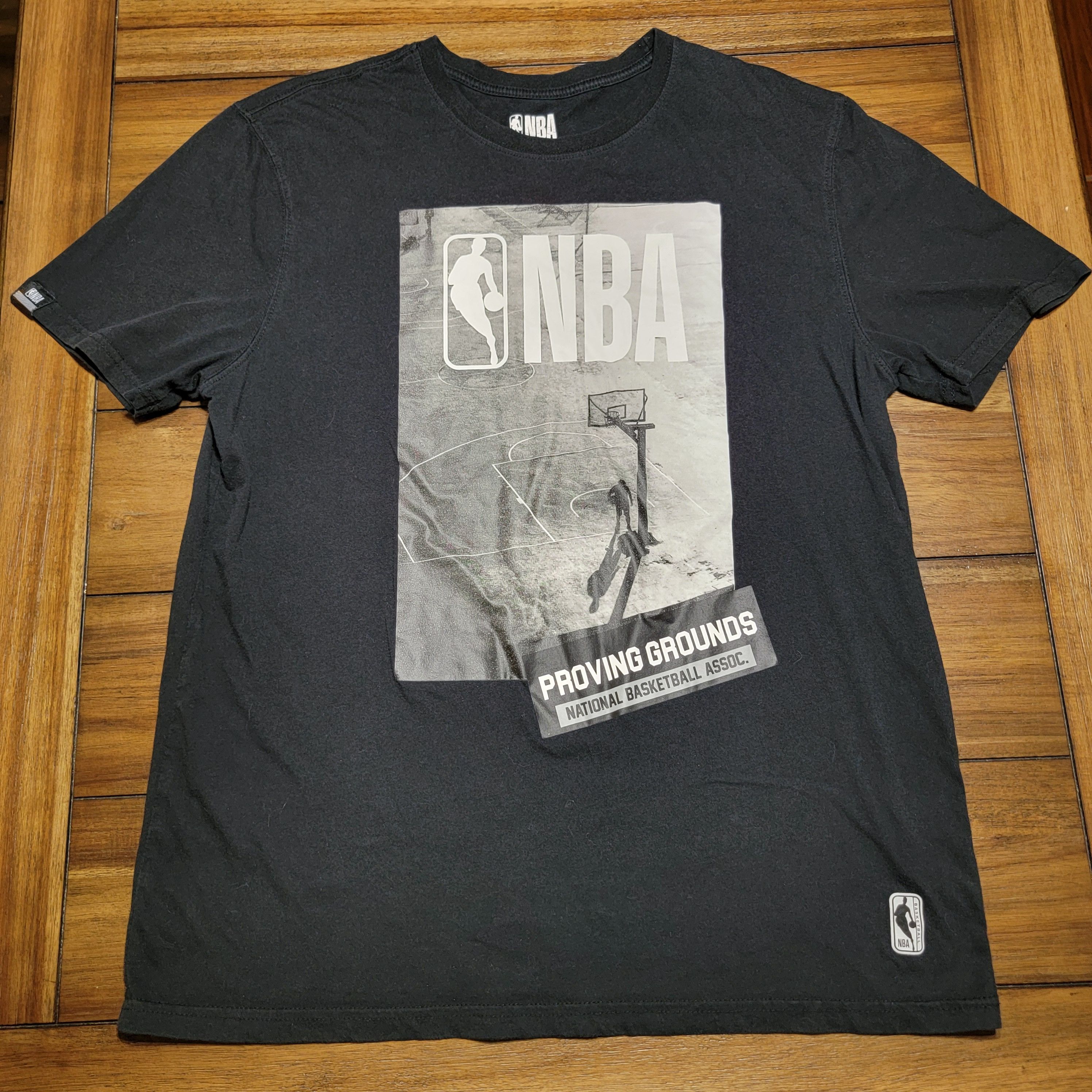 NBA NBA SS Black Basketball Tee "Proving Grounds" - Size XL Size US XL / EU 56 / 4 - 1 Thumbnail