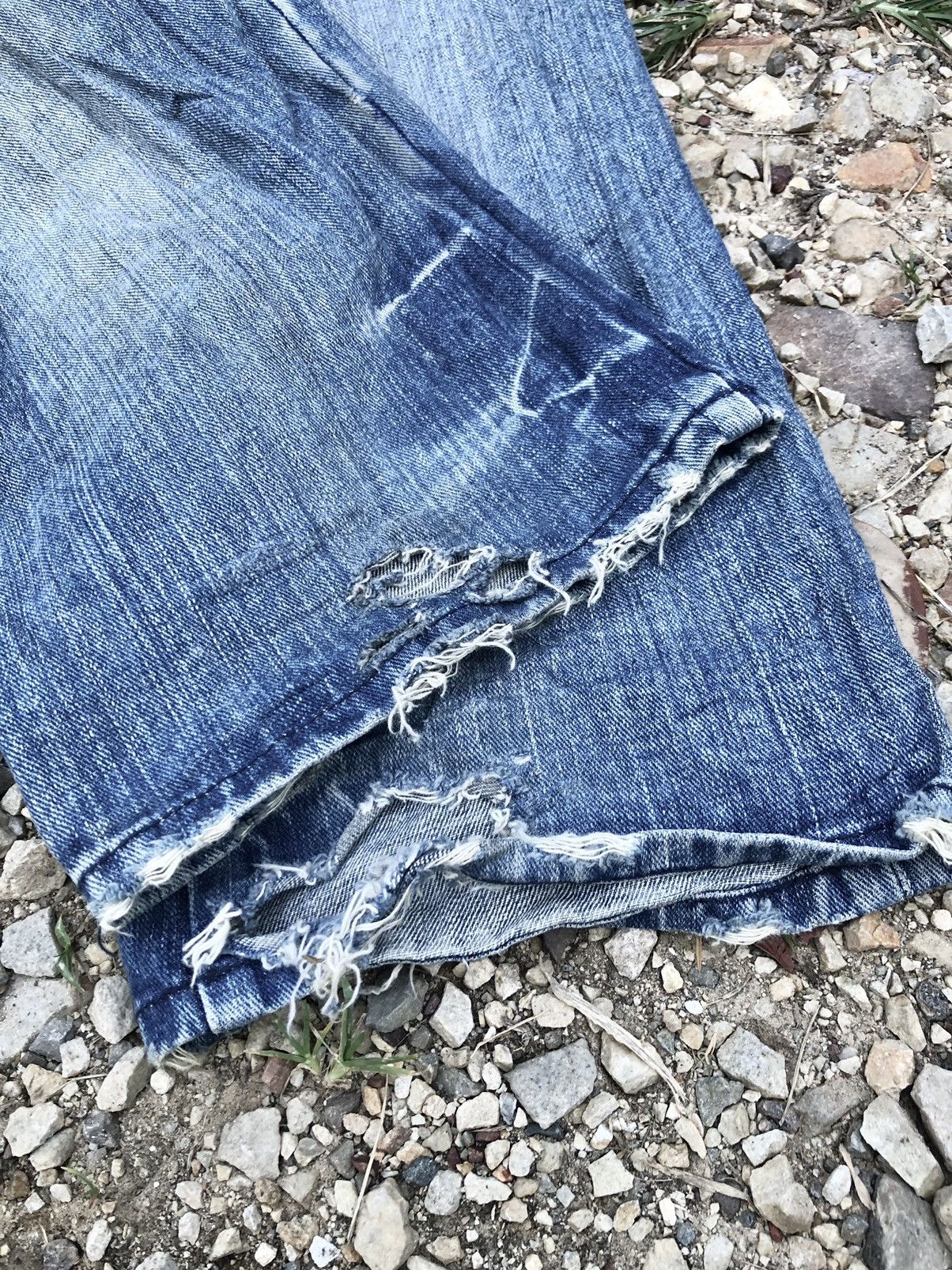 Hypebeast WIDE LEG⚡️⚡️HAWAIIAN STYLE DENIM BY EXHIBITIONIST Size US 32 / EU 48 - 8 Thumbnail