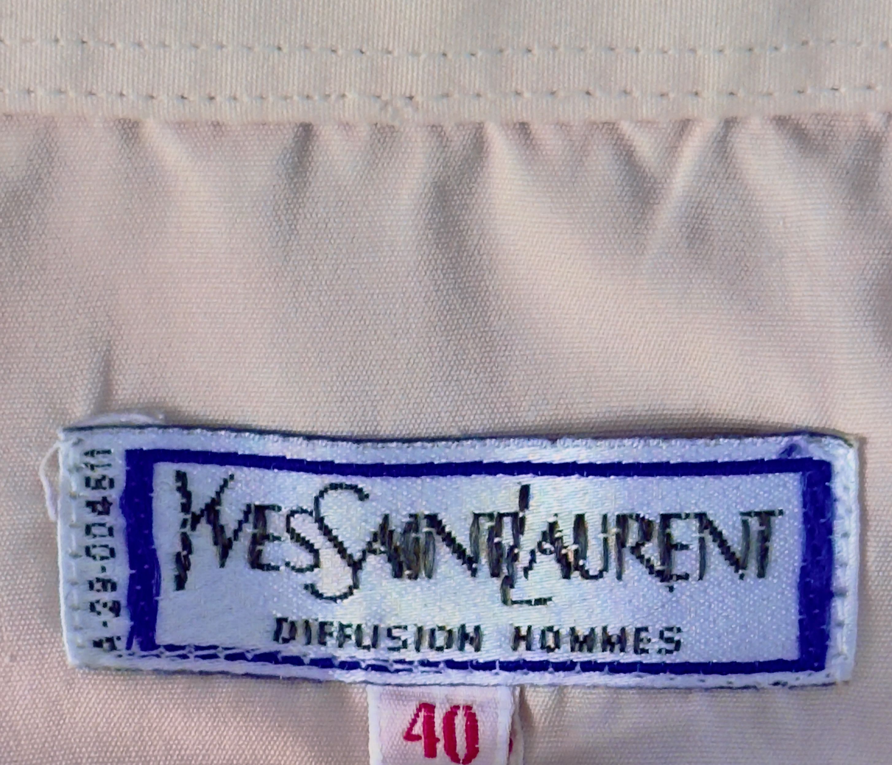 Yves Saint Laurent 🔥 Vintage Saint Laurent Shirt ysl pink size 40 M Size US M / EU 48-50 / 2 - 7 Thumbnail