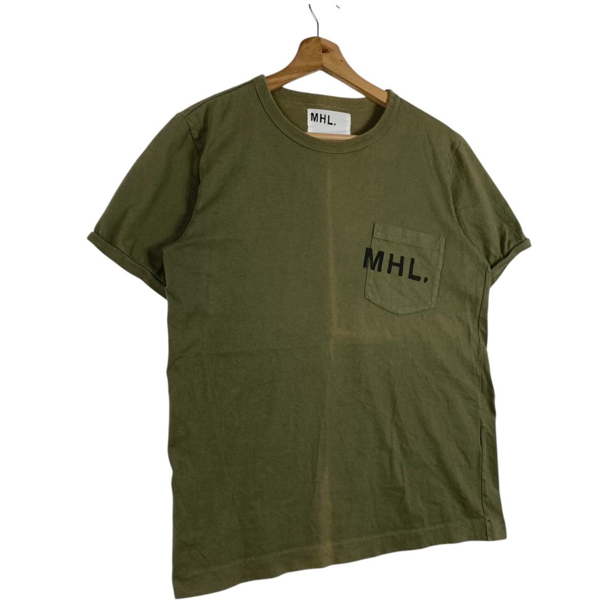 Margaret Howell × Vintage Vintave Margaret Howell Utility Sun Faded Tee Shirt Size US M / EU 48-50 / 2 - 4 Thumbnail