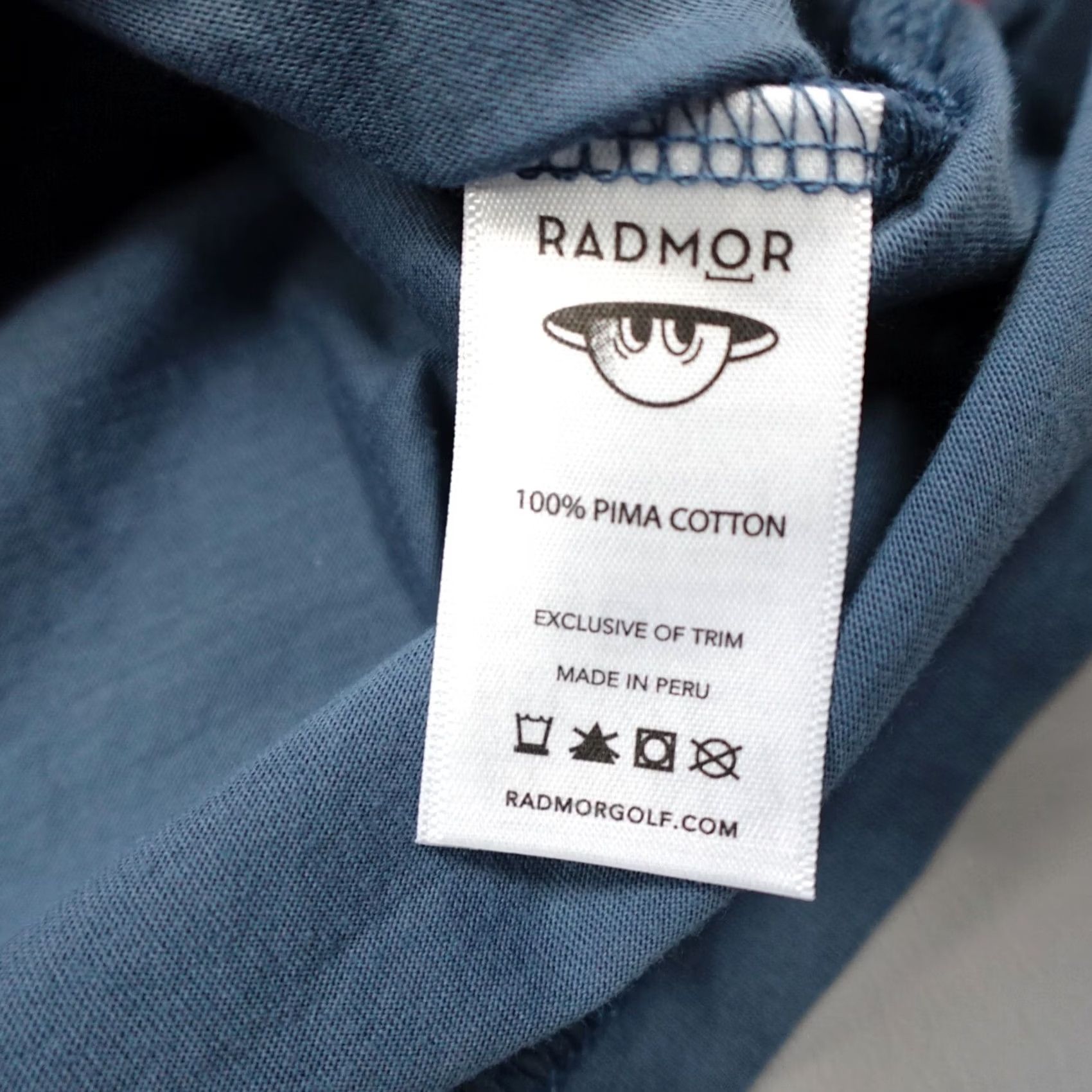 Vintage Radmor Golf Polo Crosby Reverb Blue Red Striped Pima Cotton Shirt Mens Size S Size US S / EU 44-46 / 1 - 4 Thumbnail