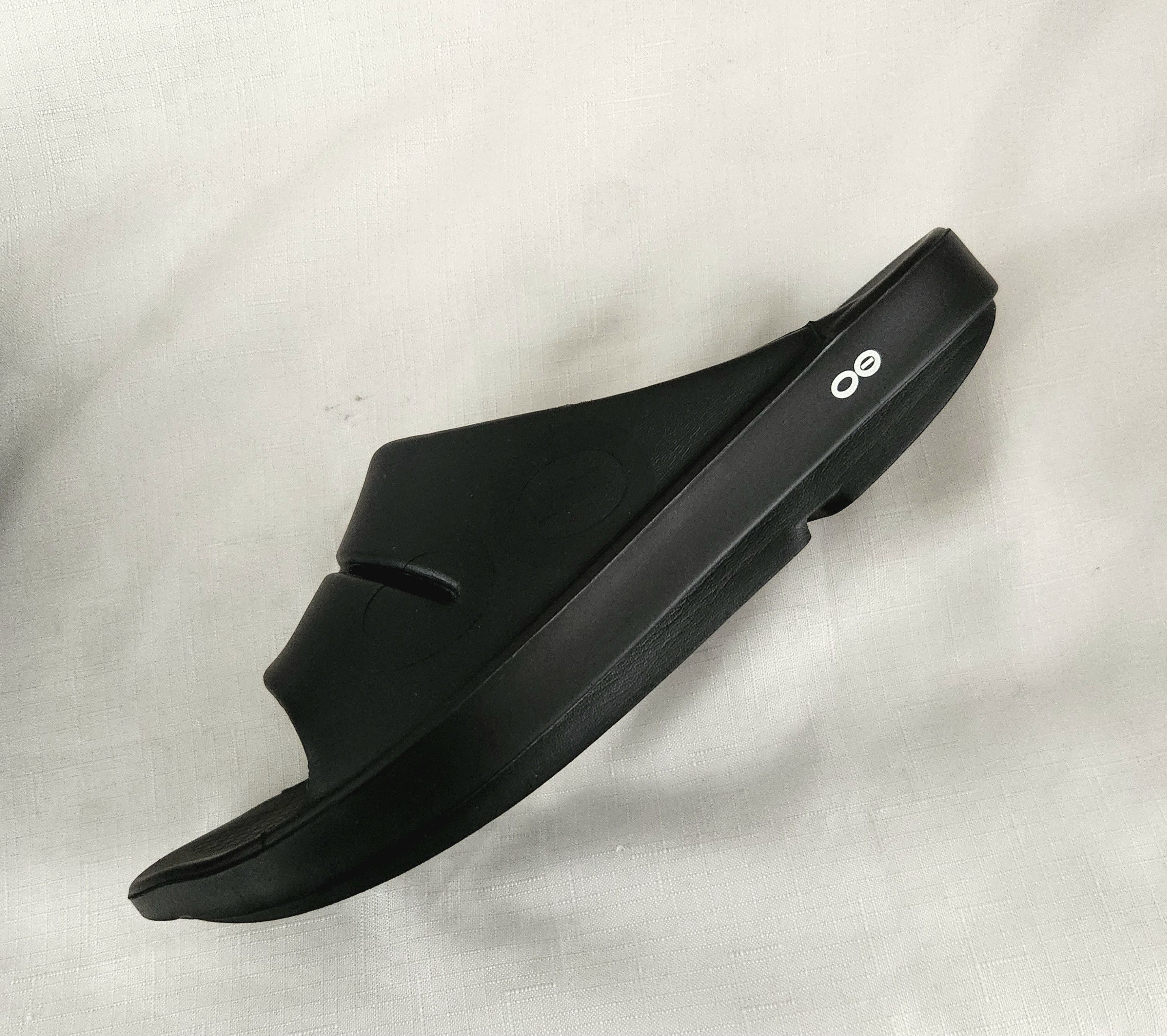 OOF Wear OOFOS OOahh Slide Sandal Size Men's 12 black Size US 12 / EU 45 - 11 Thumbnail