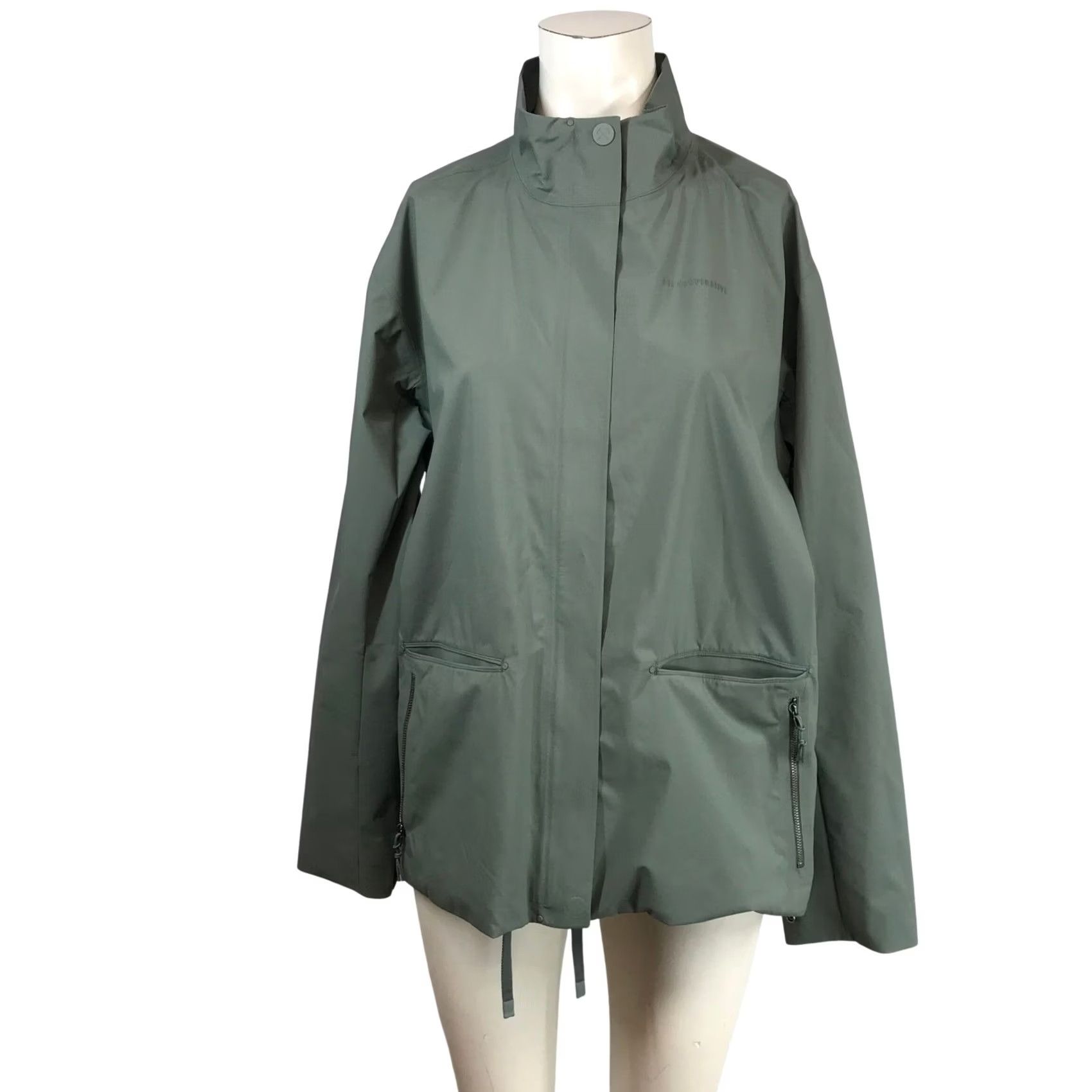 Vintage REI Co-op Gore-Tex Infinium Jacket Womens Medium Olive Green Windbreaker Size M / US 6-8 / IT 42-44 - 2 Thumbnail