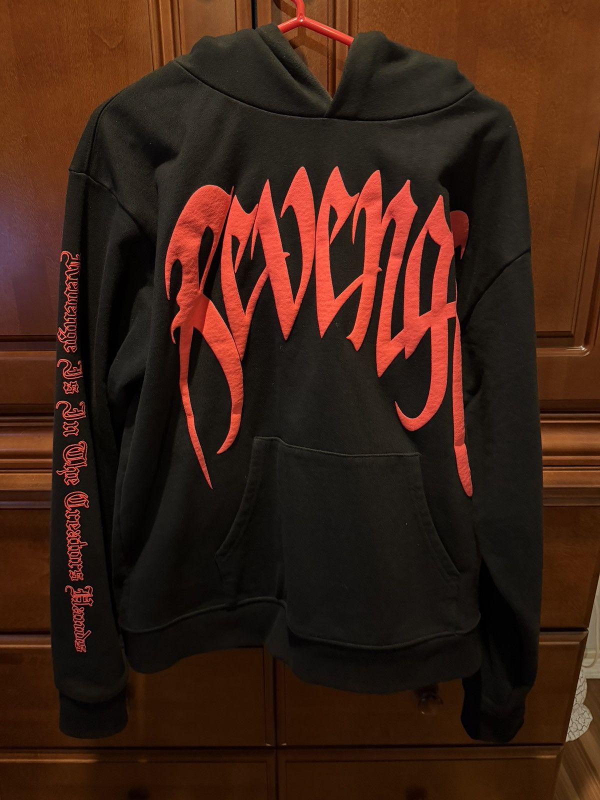 Revenge Xxxtentacion Kill Blavk/Red Hoodie