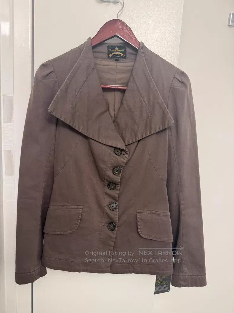 Vivienne Westwood Vivienne Westwood Vintage Draped Collar Pleated Jacket, Ha Size M / US 6-8 / IT 42-44 - 1 Thumbnail