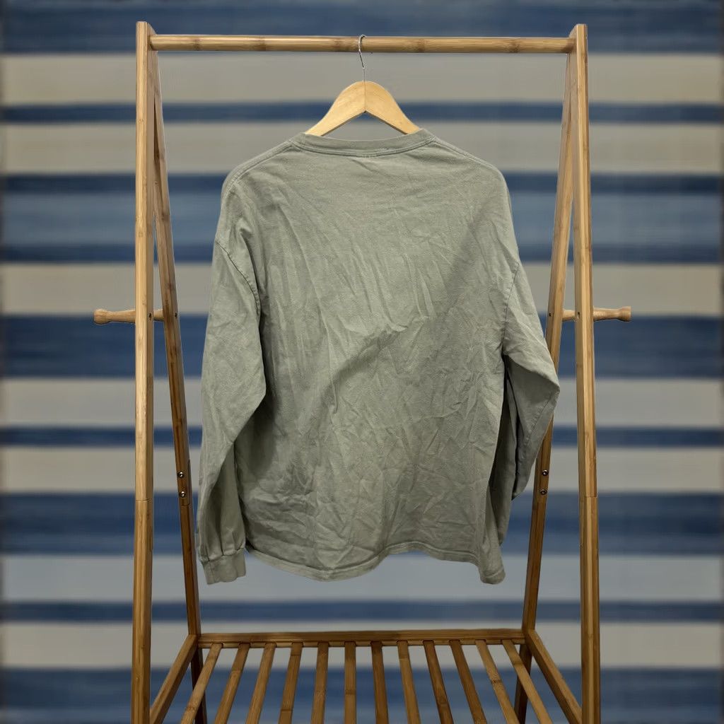 Hanes VTG Bonsai Exhibition Garden North Carolina Arboretum Faded Worn LS T-Shirt XL Hanes Sage Green Men Shirt Grunge Outdoor 90s Theme Mens Size US XL / EU 56 / 4 - 1 Thumbnail