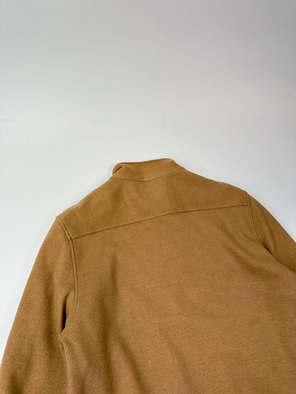 Prada Prada Milano FW2000 Beige Brown Wool & Leather Bomber Jacket Size US M / EU 48-50 / 2 - 9 Thumbnail