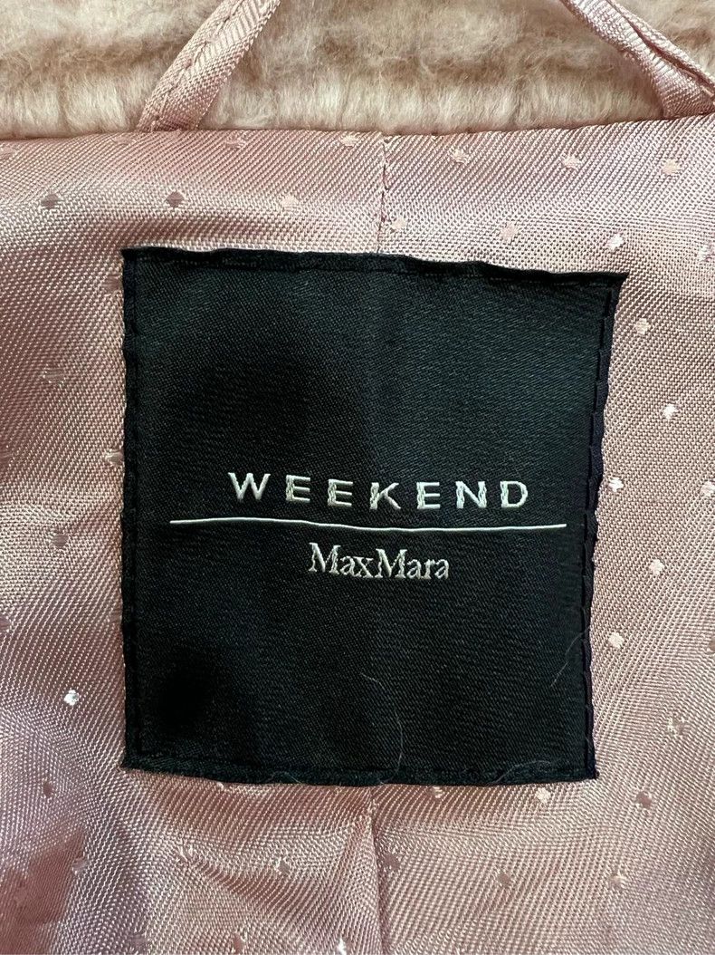 Max Mara Max Mara Black Label Pink Teddy Coat Size XS / US 0-2 / IT 36-38 - 3 Thumbnail