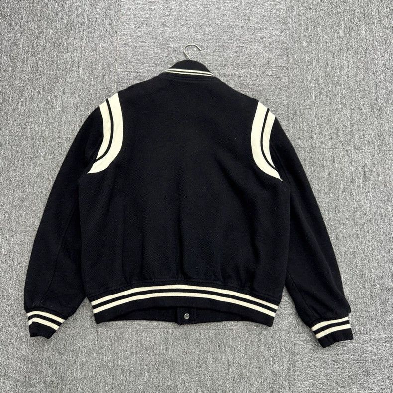 Saint Laurent Paris Saint Laurent Paris Black and white patchwork Teddy jacket Size US XL / EU 56 / 4 - 5 Thumbnail