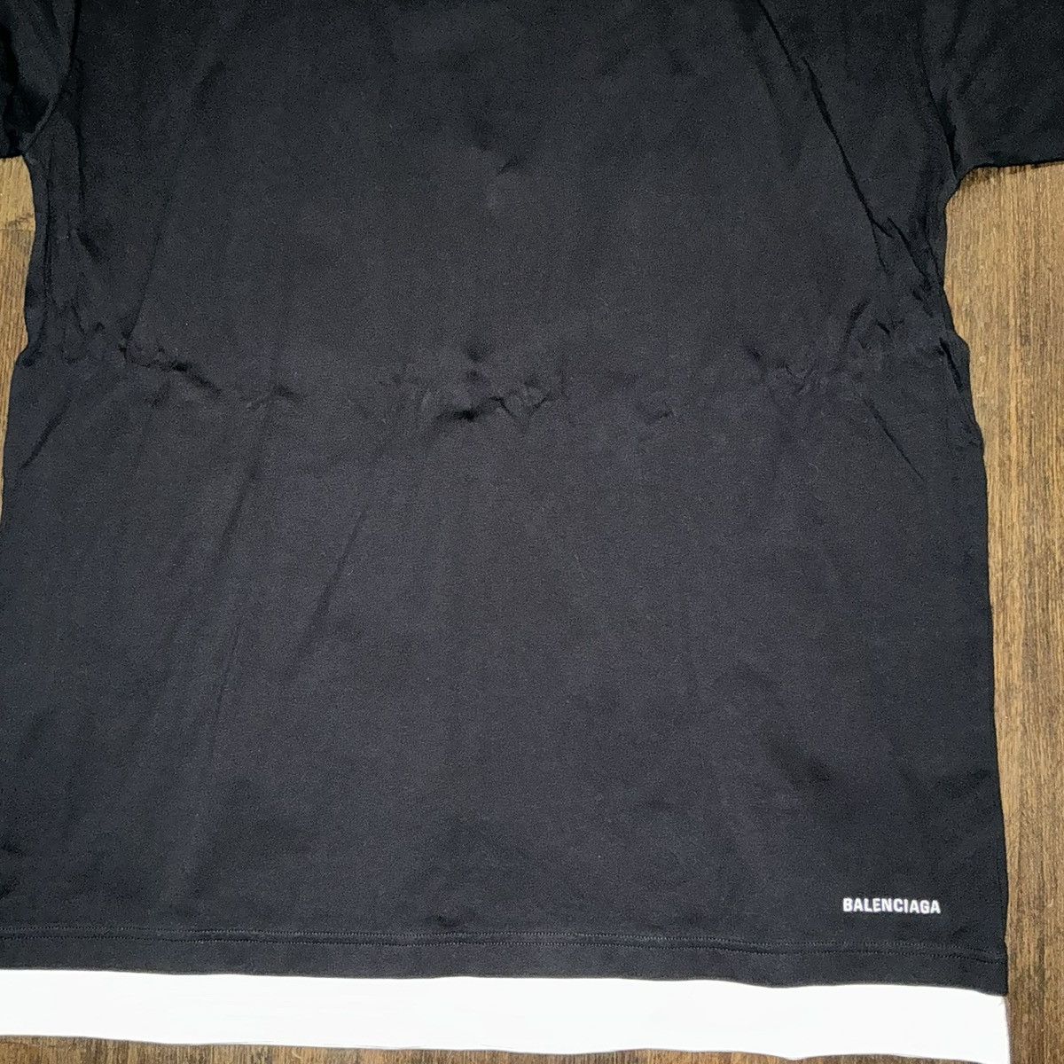 Balenciaga Balenciaga Double Layer T-shirt Size US M / EU 48-50 / 2 - 2 Thumbnail