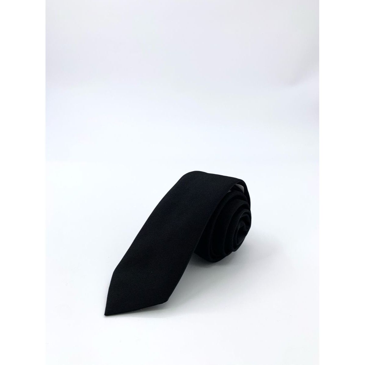 Dior Christian Dior Black Silk Mens Tie Classic Design 150cm Size ONE SIZE - 1 Thumbnail