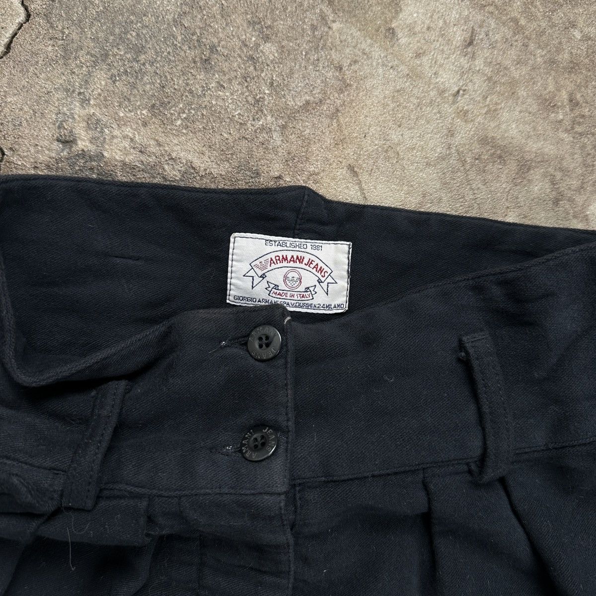 Armani × Vintage Vintage Armani Jeans Cotton Shirts Size 28" / US 6 / IT 42 - 4 Thumbnail