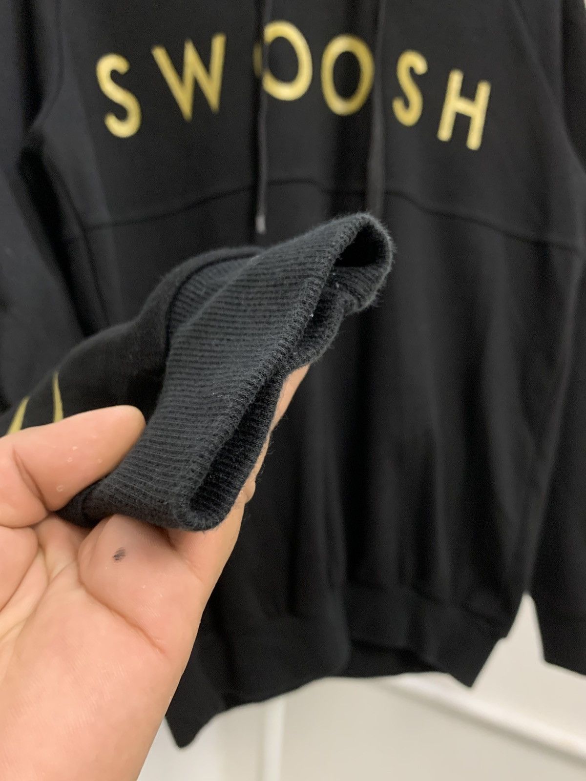 Nike × Vintage Vintage NIKE Swoosh spell out hoodie Size US M / EU 48-50 / 2 - 11 Thumbnail
