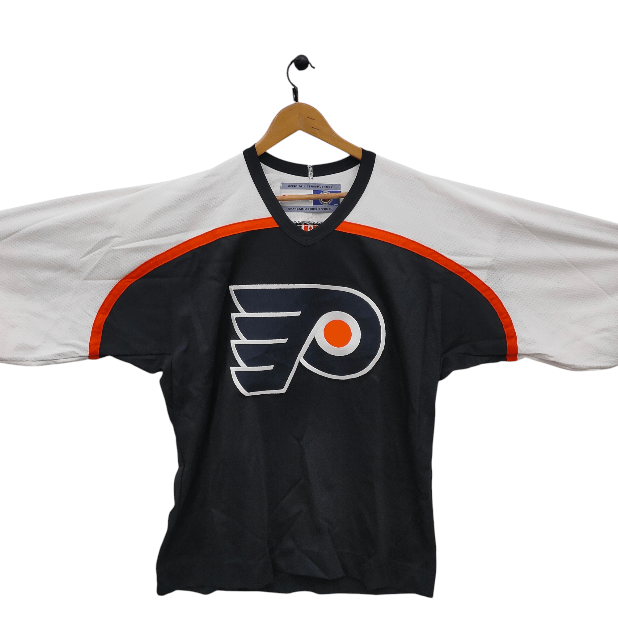 Ccm × NHL Philadelphia flayers Shirt Medium Vintage CCM NHL Size US M / EU 48-50 / 2 - 2 Thumbnail