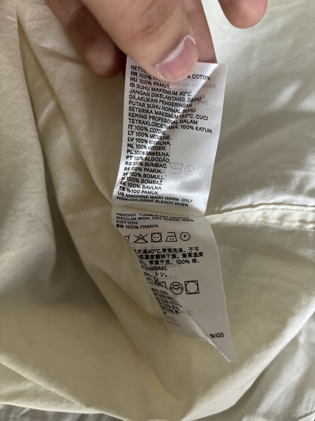 H&M × The Weeknd The Weeknd H&M button up Size US L / EU 52-54 / 3 - 6 Thumbnail