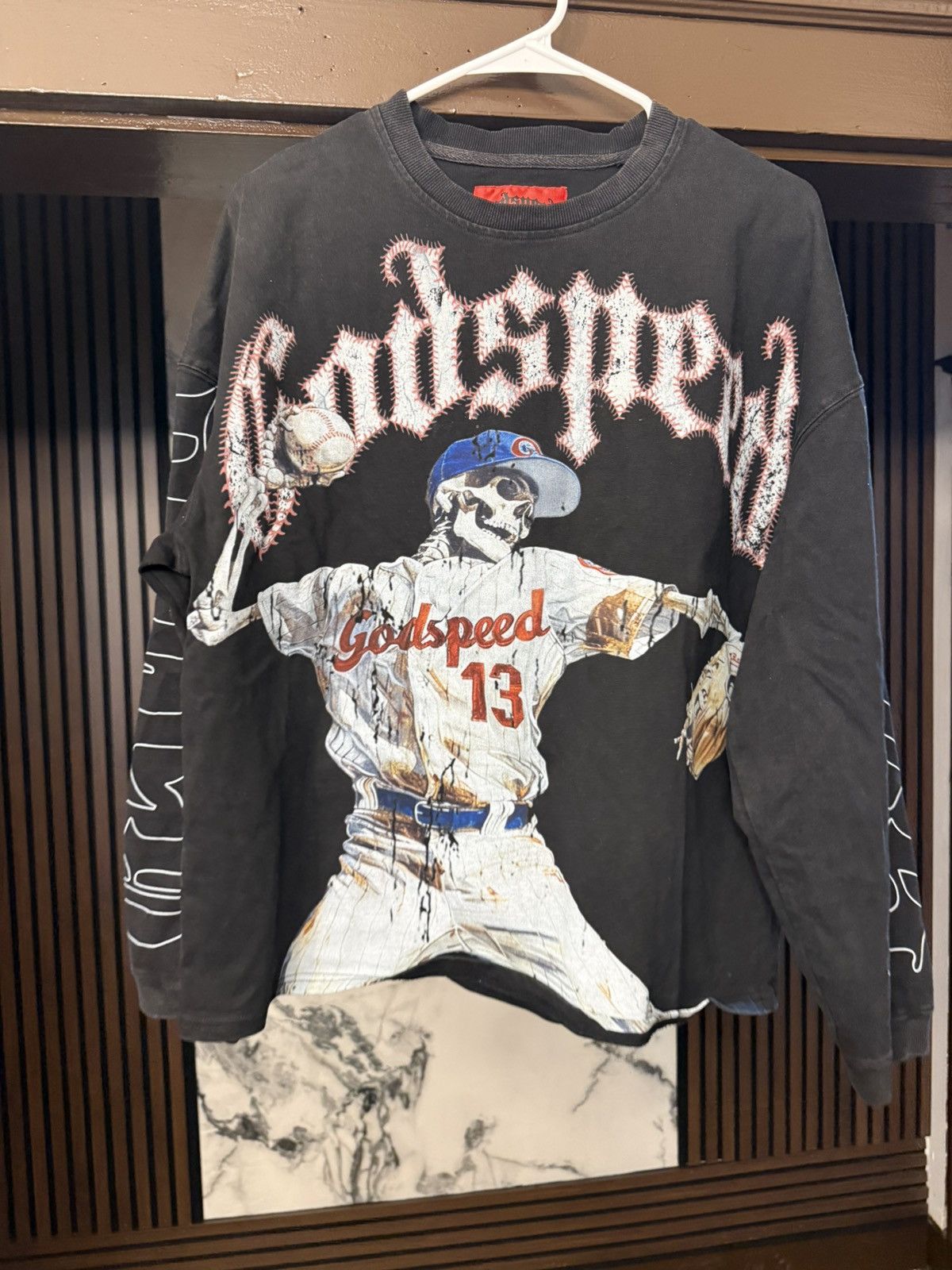 Godspeed Godspeed Baseball Long Sleeve Size Large Size US L / EU 52-54 / 3 - 1 Thumbnail