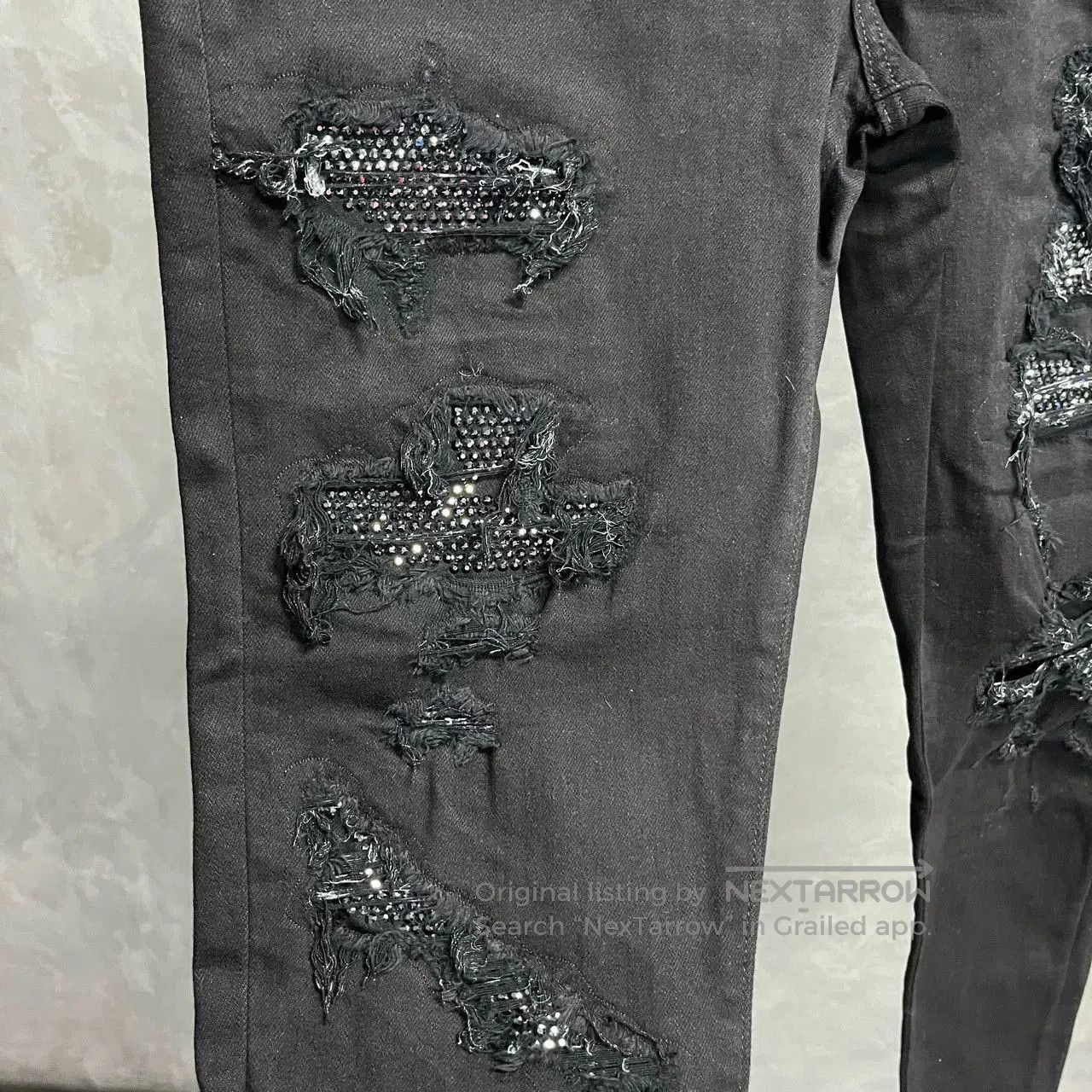 Amiri AMIRI Black Diamond. Size US 33 - 2 Thumbnail