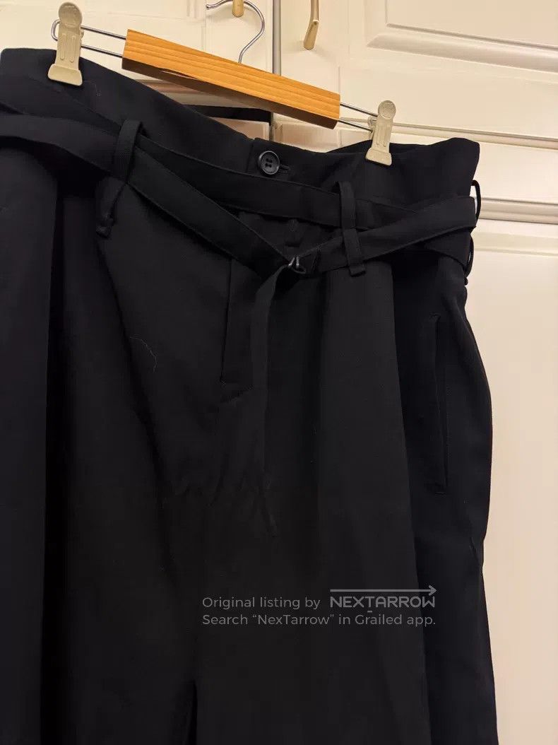 Yohji Yamamoto Yohji Yamamoto size 2 Multi-belt sagging pants Size US 28 / EU 44 - 3 Thumbnail