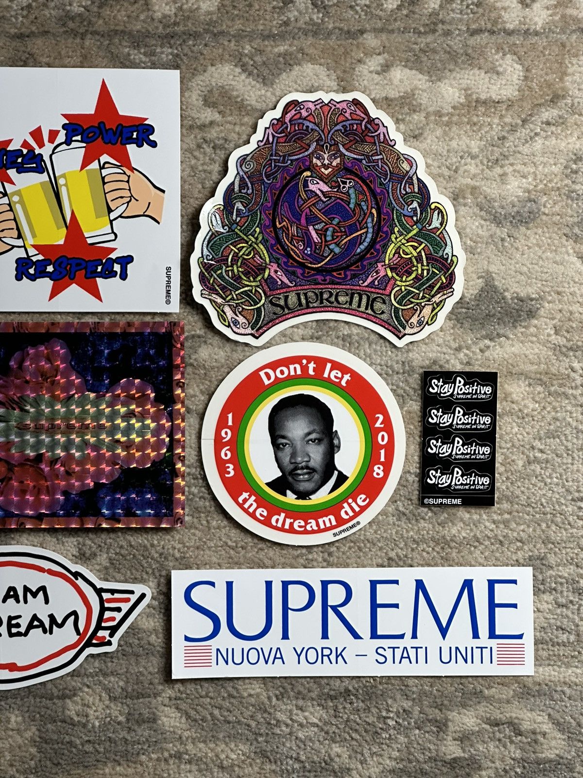 Supreme 10x Supreme Stickers Lot Size ONE SIZE - 3 Thumbnail