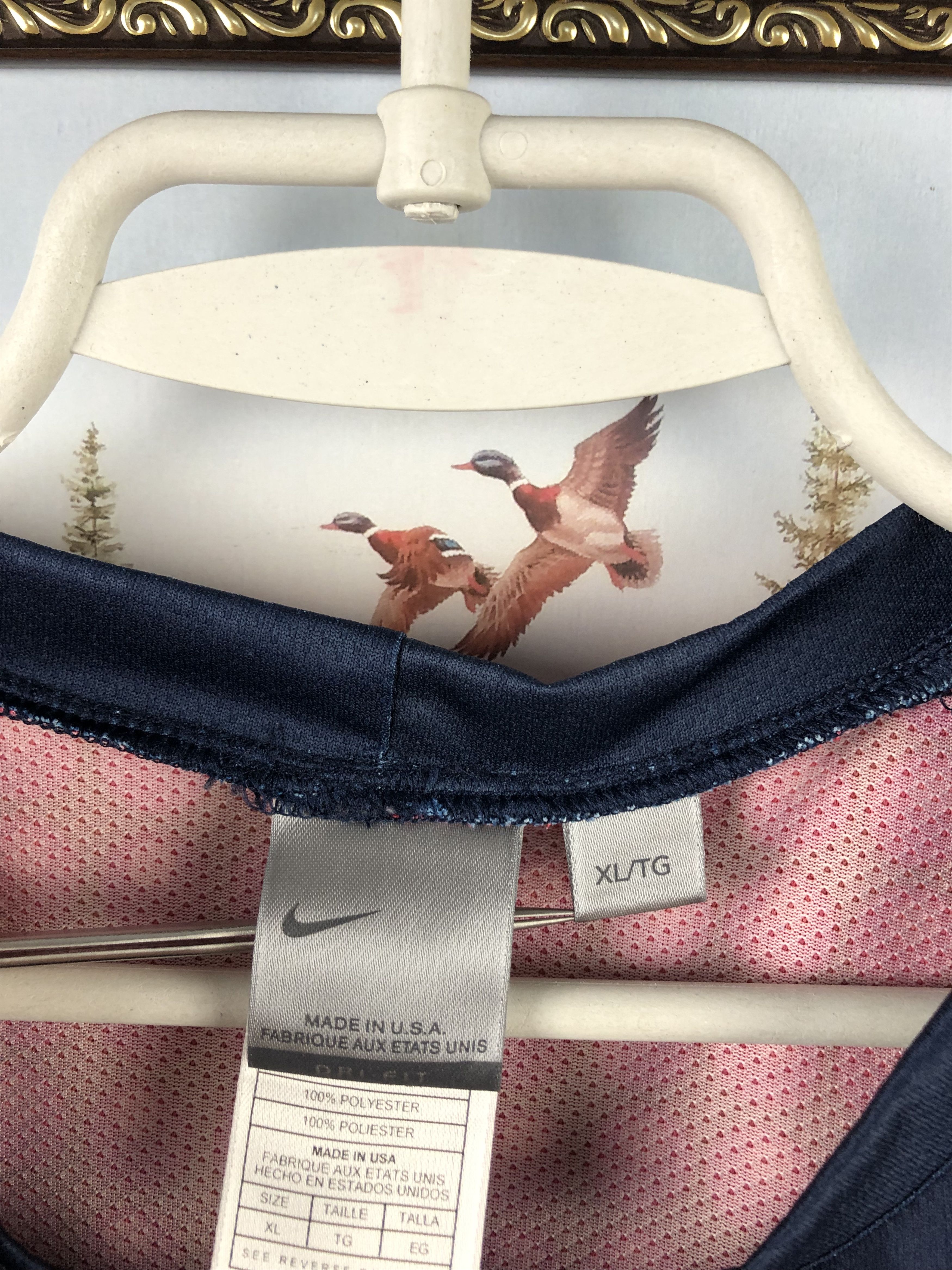 Nike USA Track Field Shirt Running Sprint Jersey USATF Olympic Size US XL / EU 56 / 4 - 7 Thumbnail
