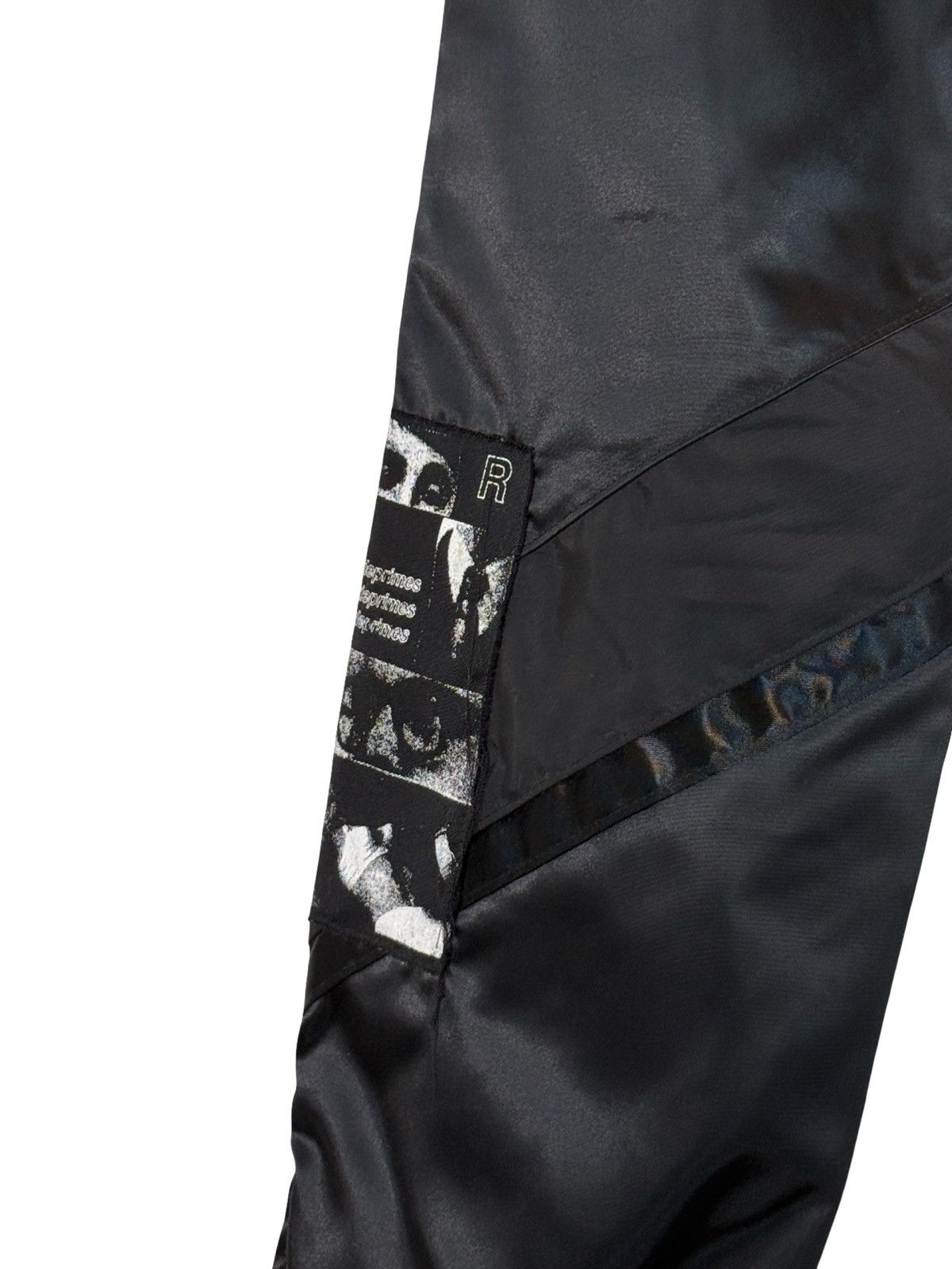 Enfants Riches Deprimes ERD Black Patch Nylon Track Pants Size US 30 / EU 46 - 3 Thumbnail