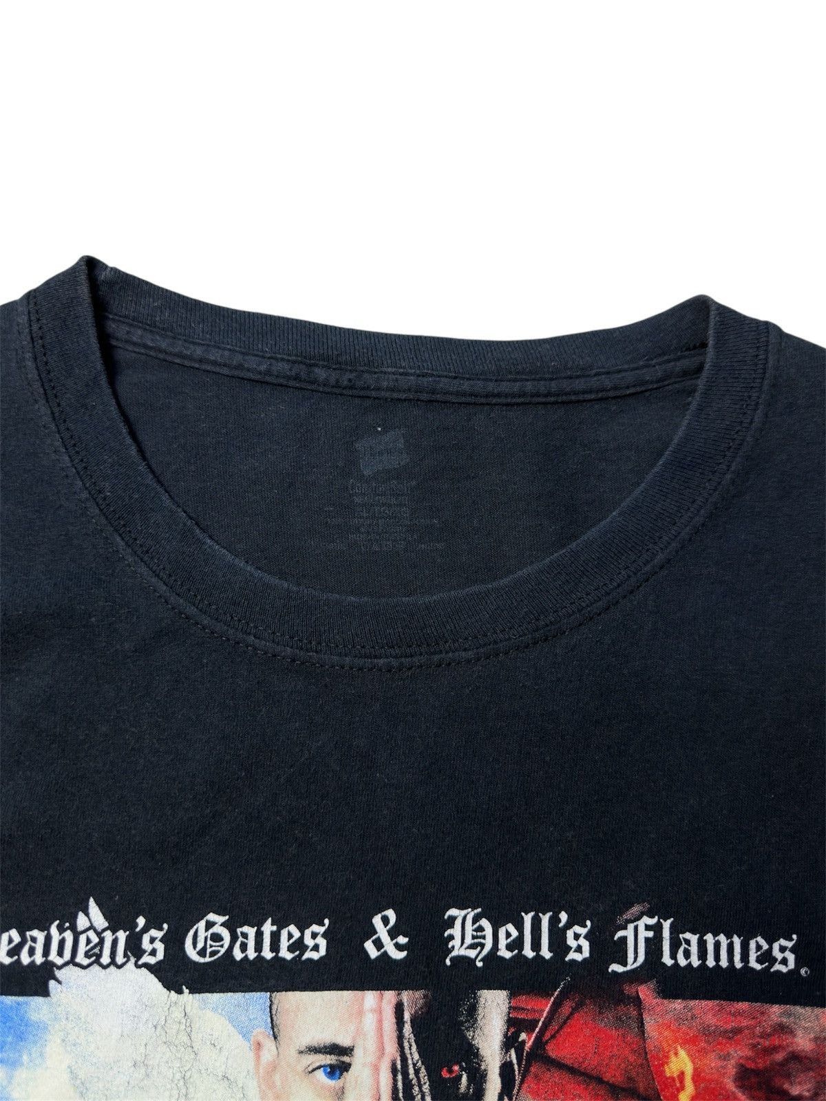 Vintage Heavens Gates & Hells Flames Graphics Tee Size US L / EU 52-54 / 3 - 2 Thumbnail