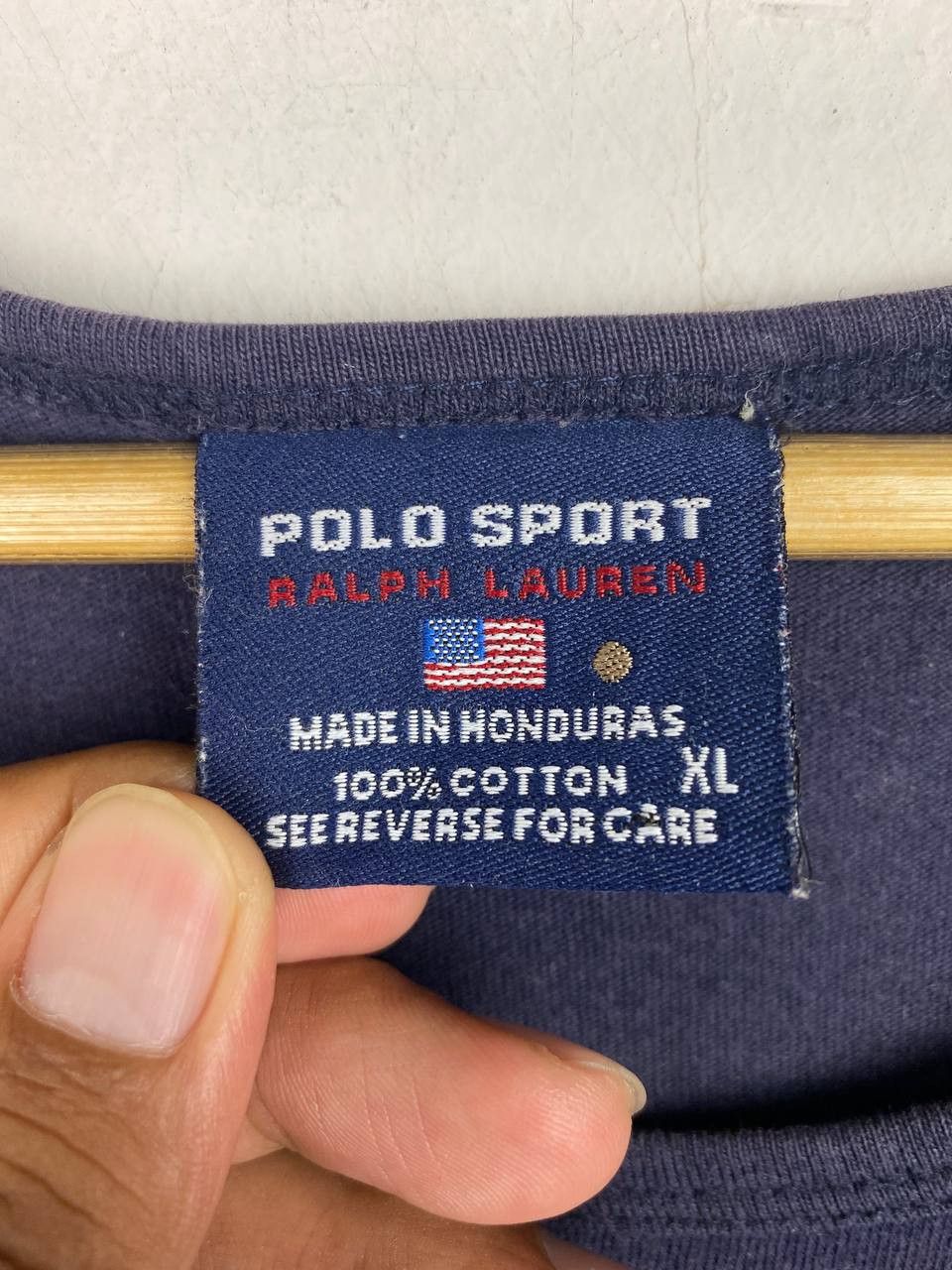 Polo Ralph Lauren vintage polo sport ralph lauren singlet distressed Size US XL / EU 56 / 4 - 6 Thumbnail