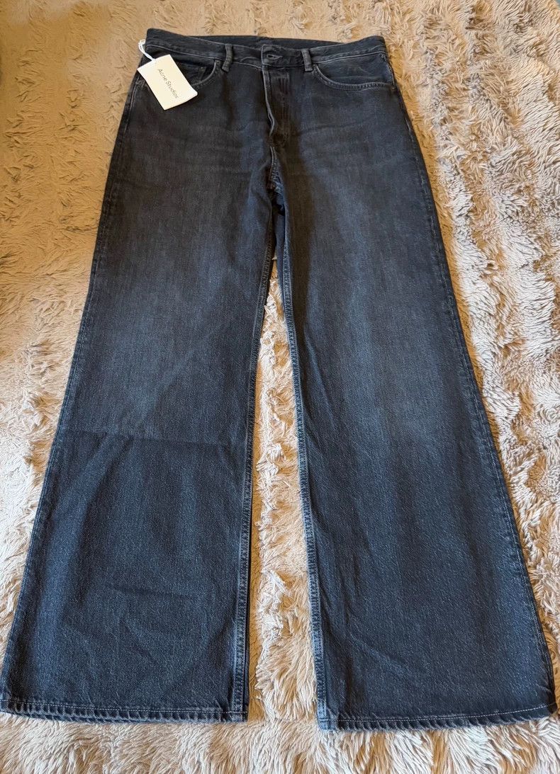 Acne Studios acne studios Black flared jeans Size US 32 / EU 48 - 1 Thumbnail
