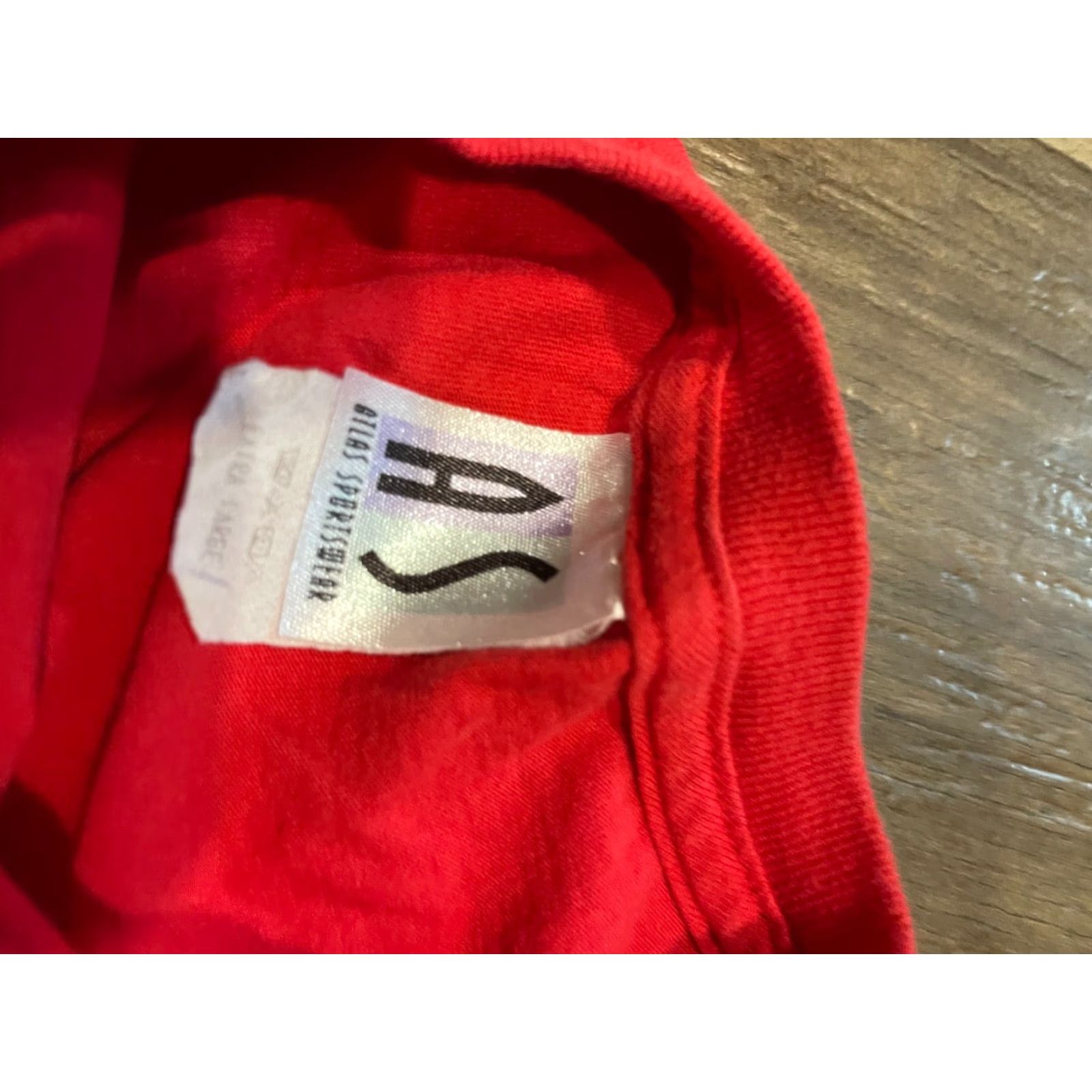 Vintage Atlas Sportswear Christmas Shirt Adult XL Red Snowman Animals Graphic Holiday Shirt Size XL / US 12-14 / IT 48-50 - 4 Thumbnail