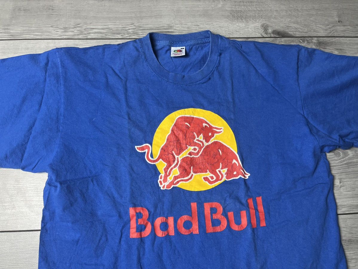 Band Tees Vintage Red bull Tshirt humor bad bull size XLarge Size US XL / EU 56 / 4 - 3 Thumbnail