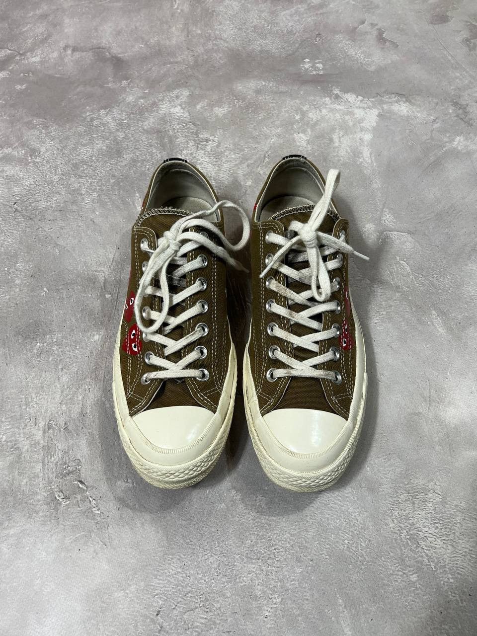Comme des Garcons × Converse Convers Chuck 70 Come Des Garcons Play Olive Size US 8.5 / EU 41-42 - 4 Thumbnail