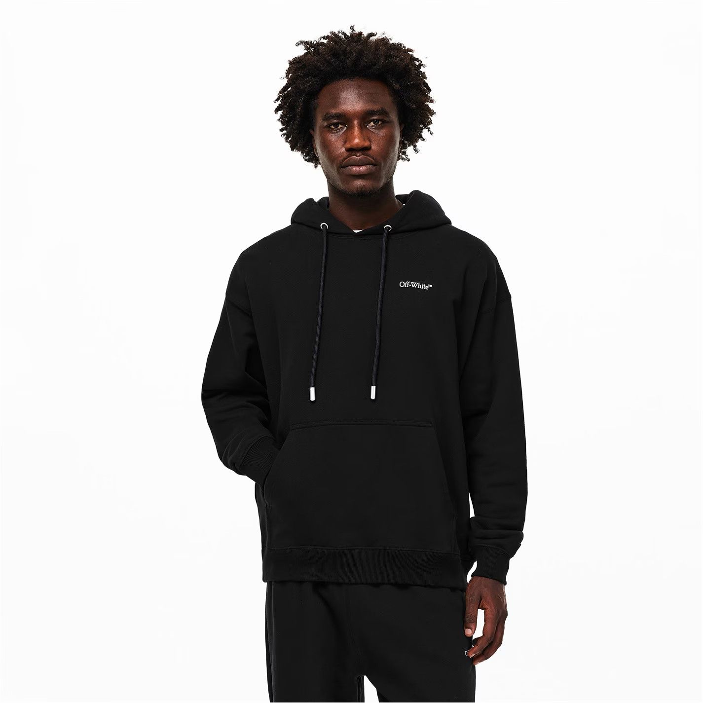 Off-White o1g2r1mq0226 Vanish Arrow Sketch Pull Over Hoodie In Black Size US XXL / EU 58 / 5 - 3 Thumbnail