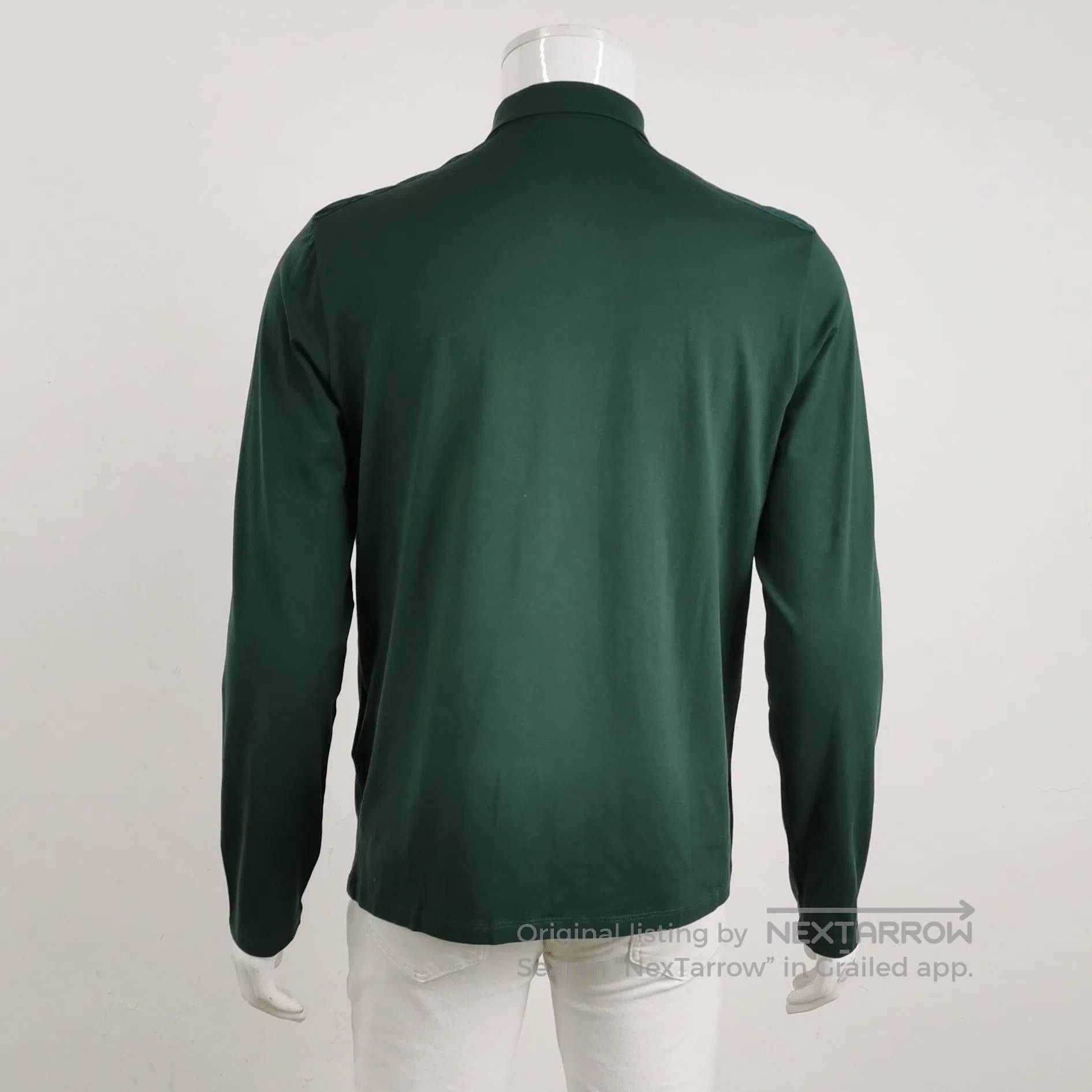 Prada Prada Logo Long Sleeve Polo Shirt . Size XL / US 12-14 / IT 48-50 - 2 Thumbnail