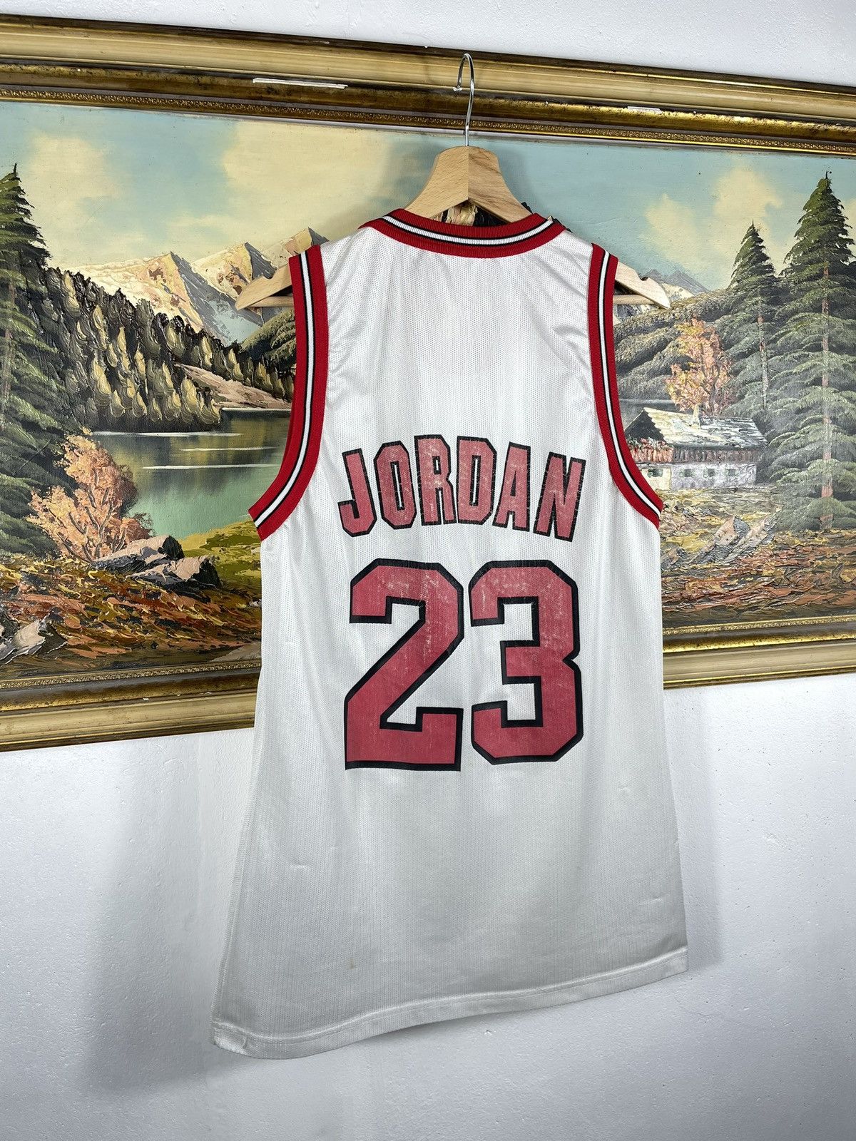 Champion × NBA Chicago Bulls Retro Jersey Tank Top Tee Jordan 23 Basketball Size US S / EU 44-46 / 1 - 10 Thumbnail