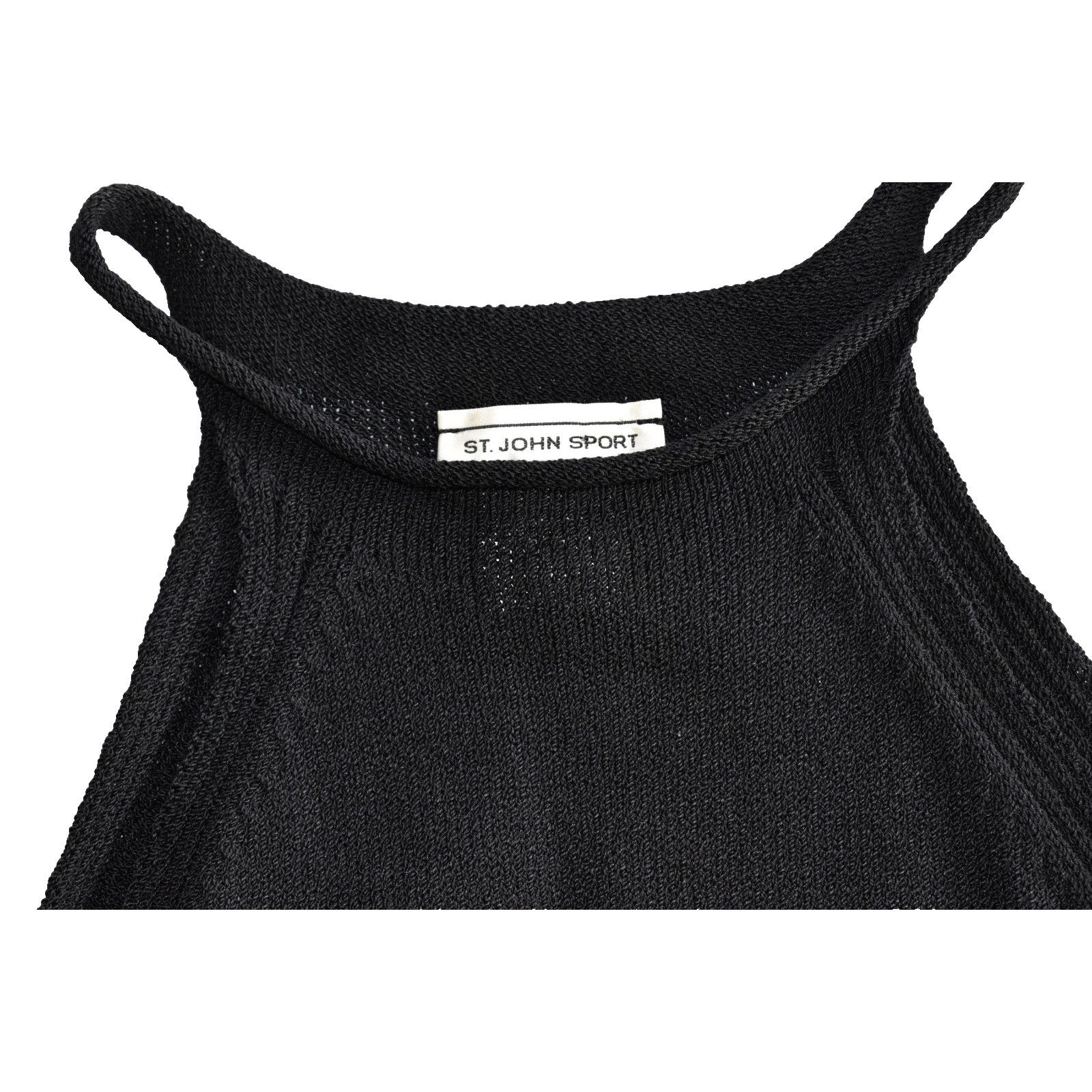 St. John ST JOHN SPORT Wool Knit Ribbed Trim & Waistband Midi Dress P Size L / US 10 / IT 46 - 4 Thumbnail