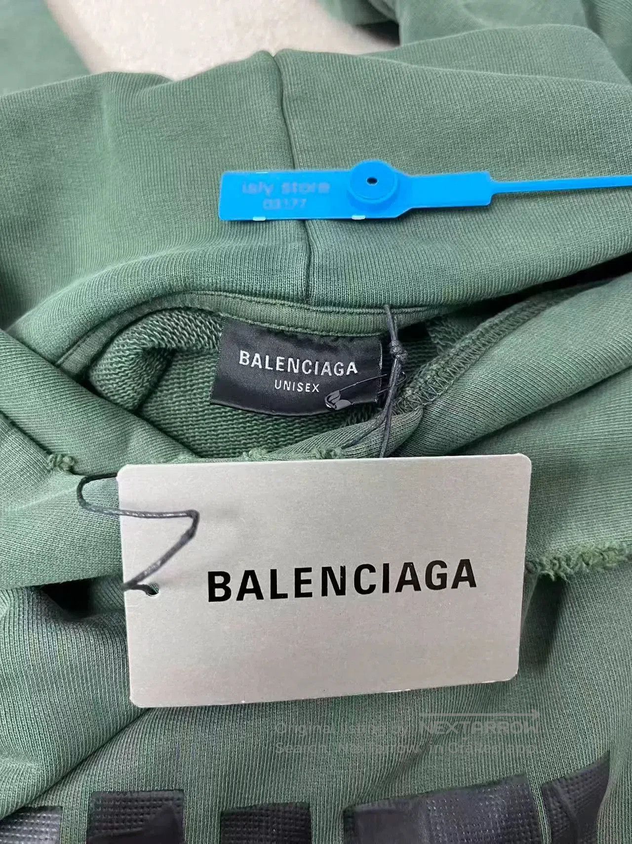 Balenciaga Balenciaga Logo Print Oversized Men's Hoodie. Size US M / EU 48-50 / 2 - 4 Thumbnail