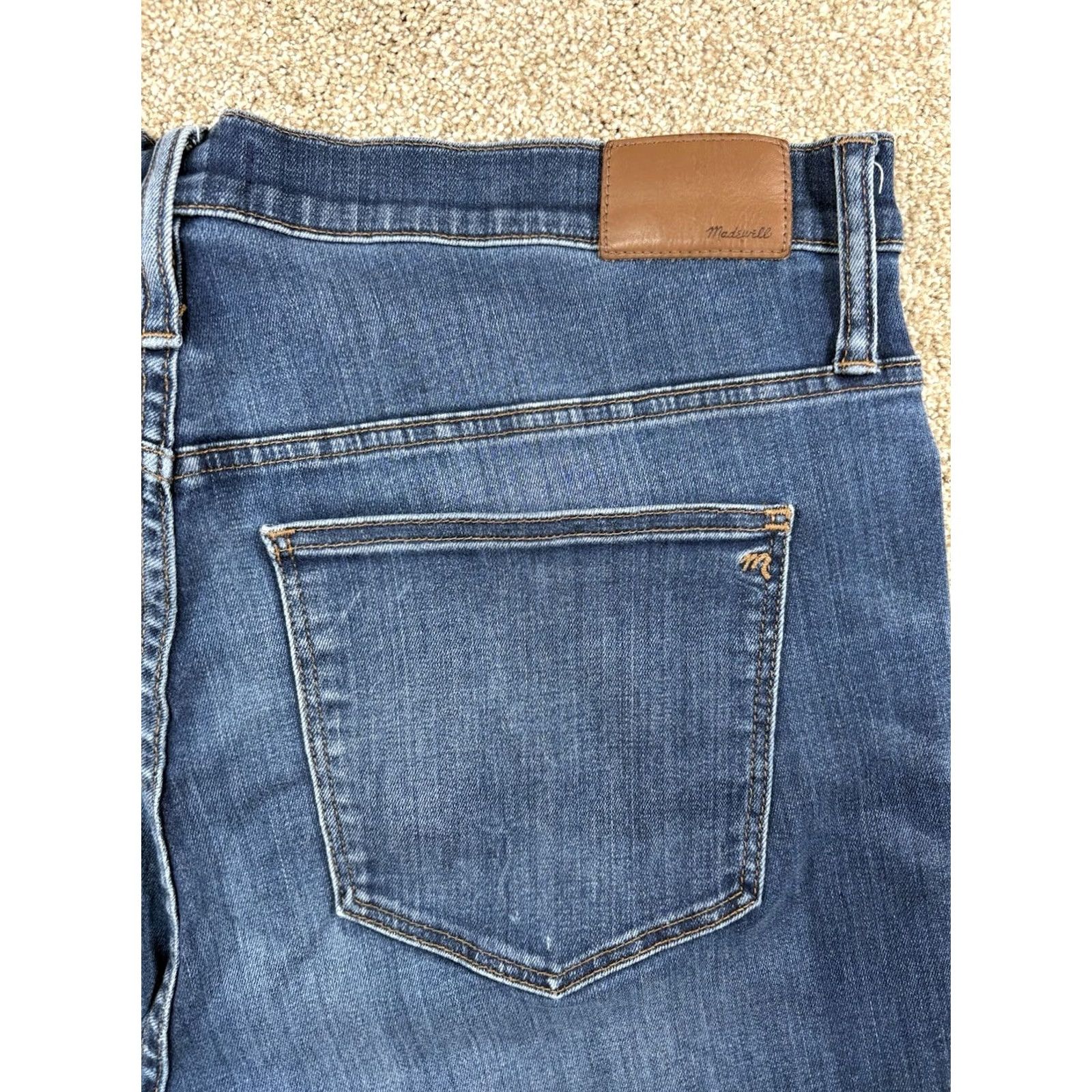 Madewell Madewell Cali Demi-Boot Denim Mid-Rise Jeans 34P Womens Pants Bootcut Blue Denim Size 24" / US 00 / IT 34 - 7 Thumbnail