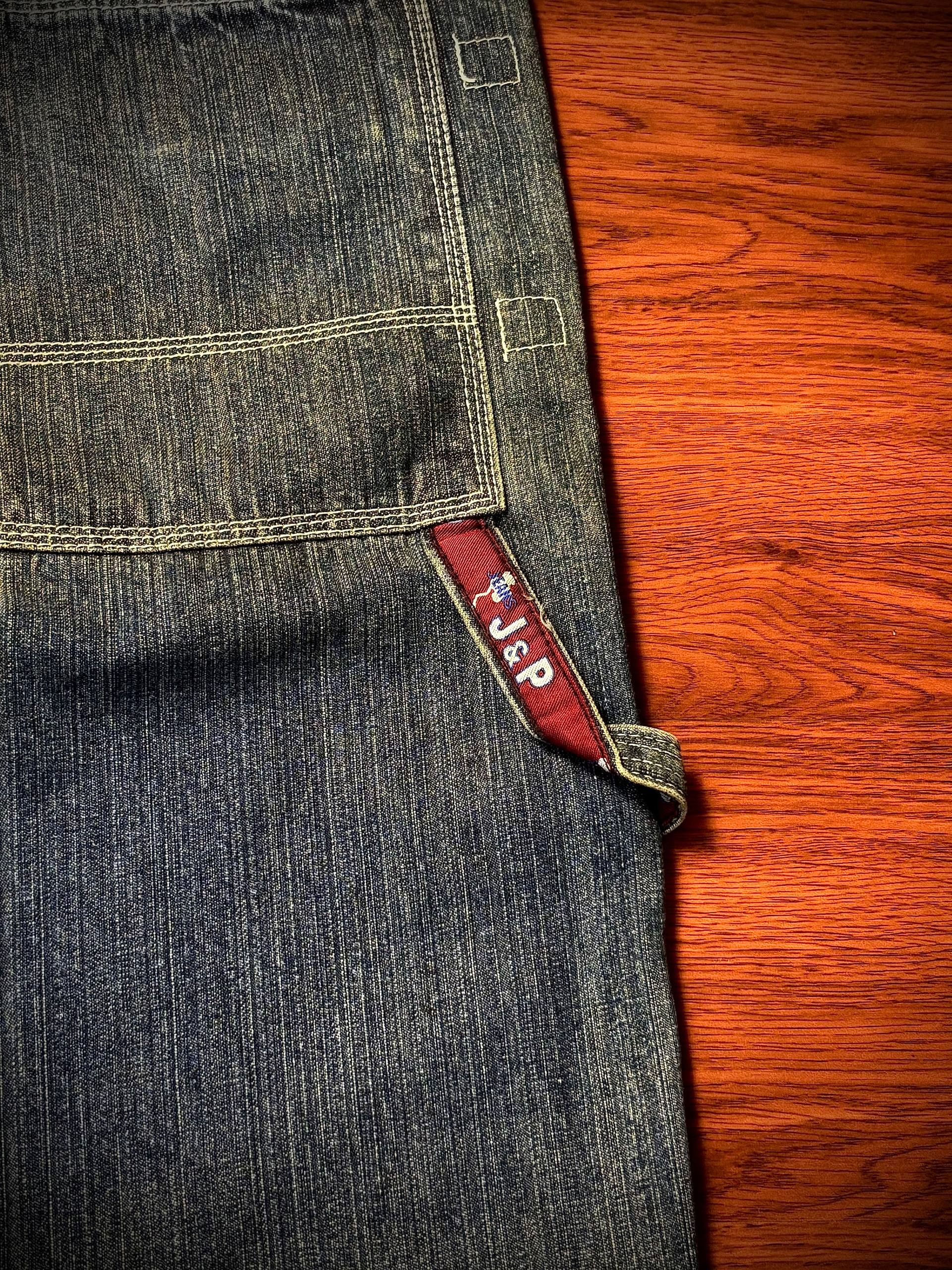 JNCO Vintage J&P Carpenter Like Jnco Style Denim Pants Size US 32 / EU 48 - 4 Thumbnail