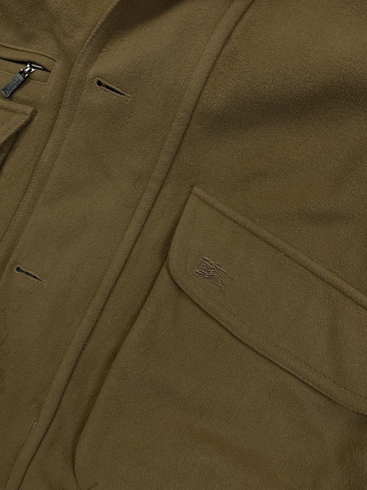 Burberry × Vintage Burberry Coat Jacket Vintage USA Streetwear Size US XL / EU 56 / 4 - 5 Thumbnail